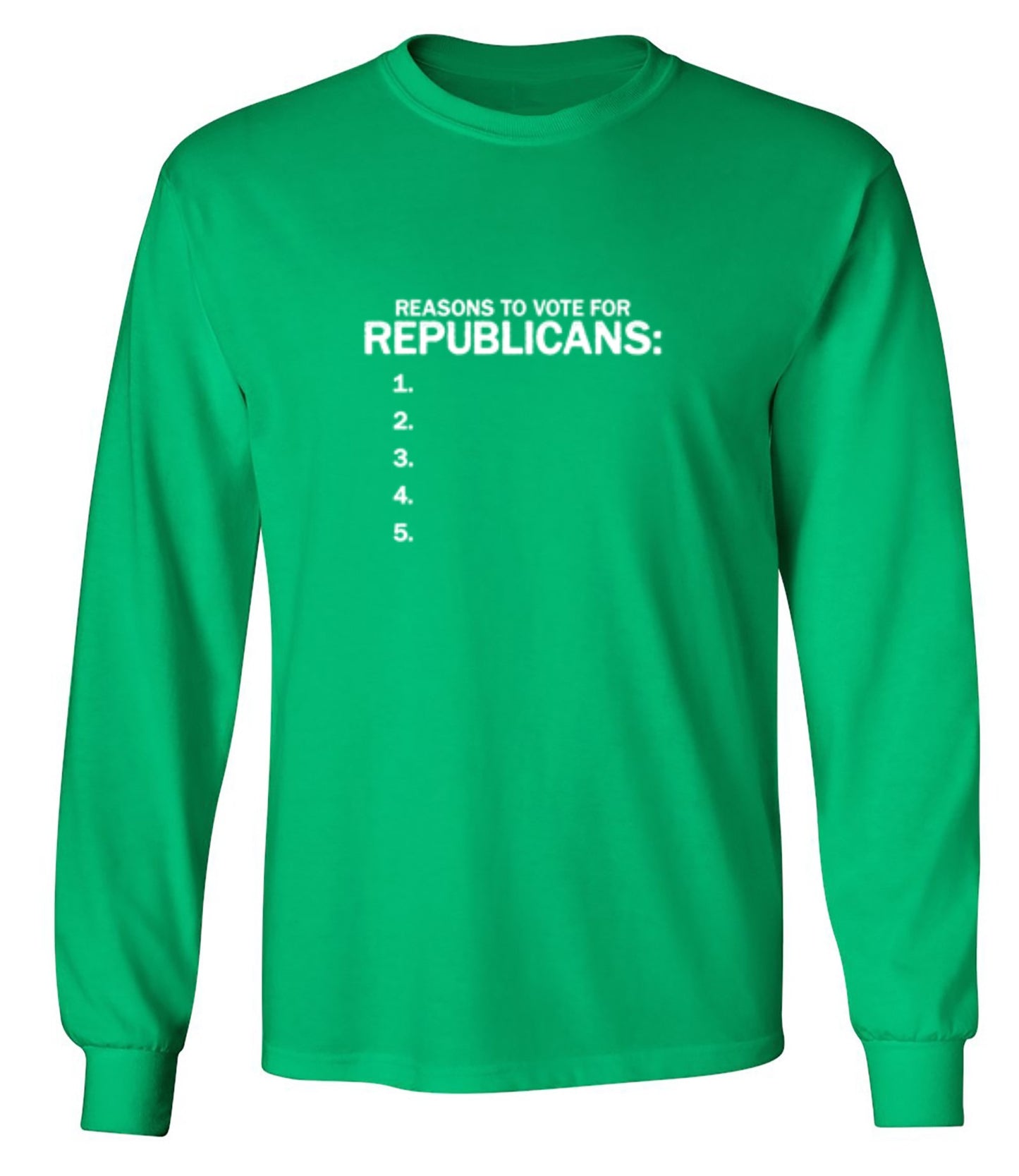 Funny T-Shirts design "Reason To Vote For Republicans"