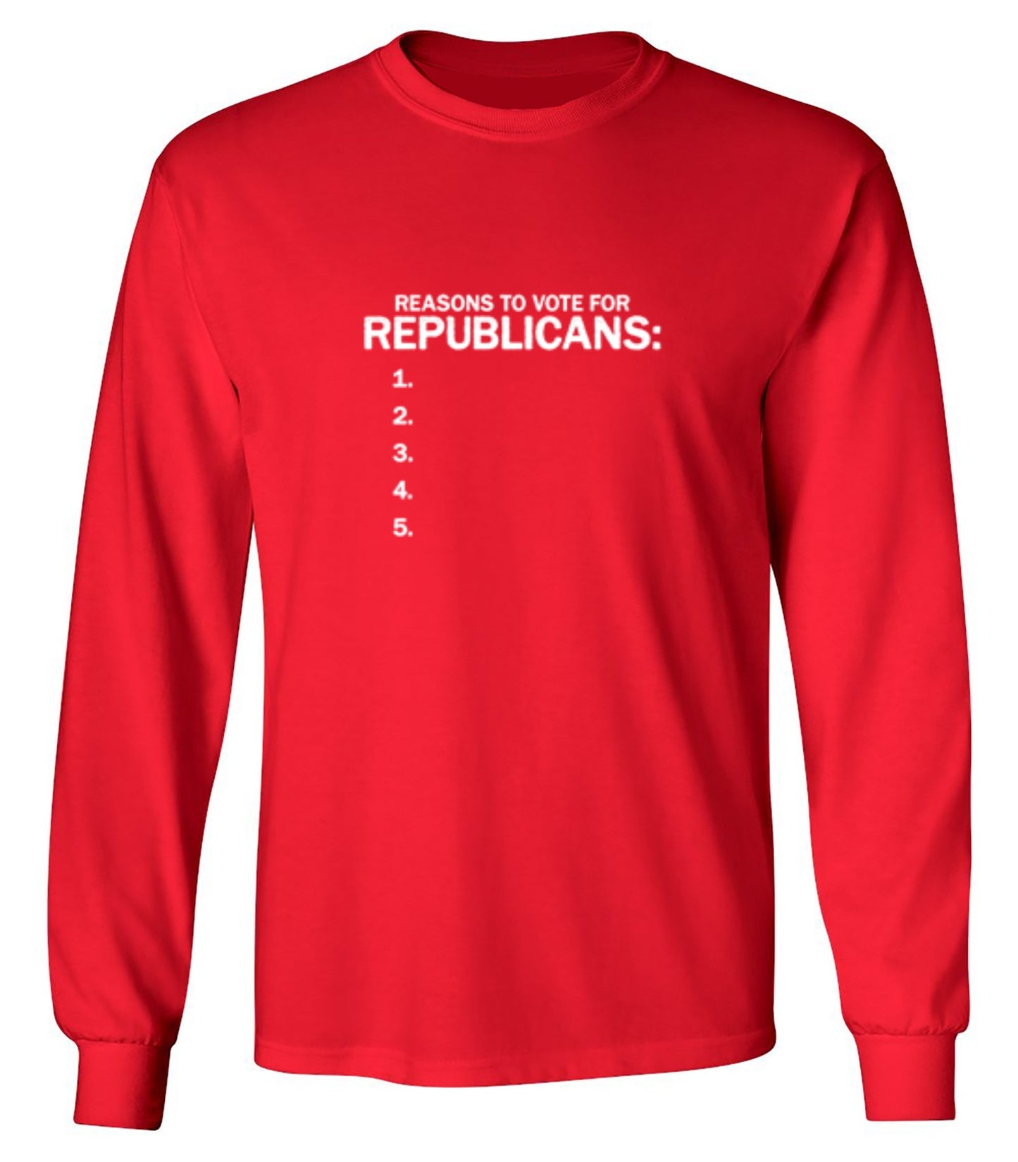 Funny T-Shirts design "Reason To Vote For Republicans"