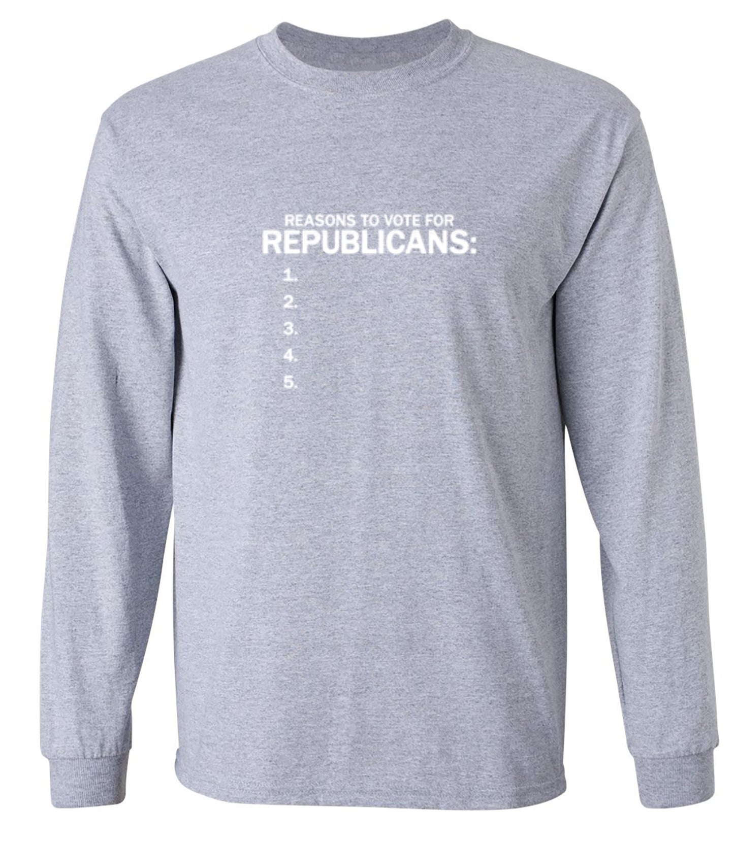 Funny T-Shirts design "Reason To Vote For Republicans"