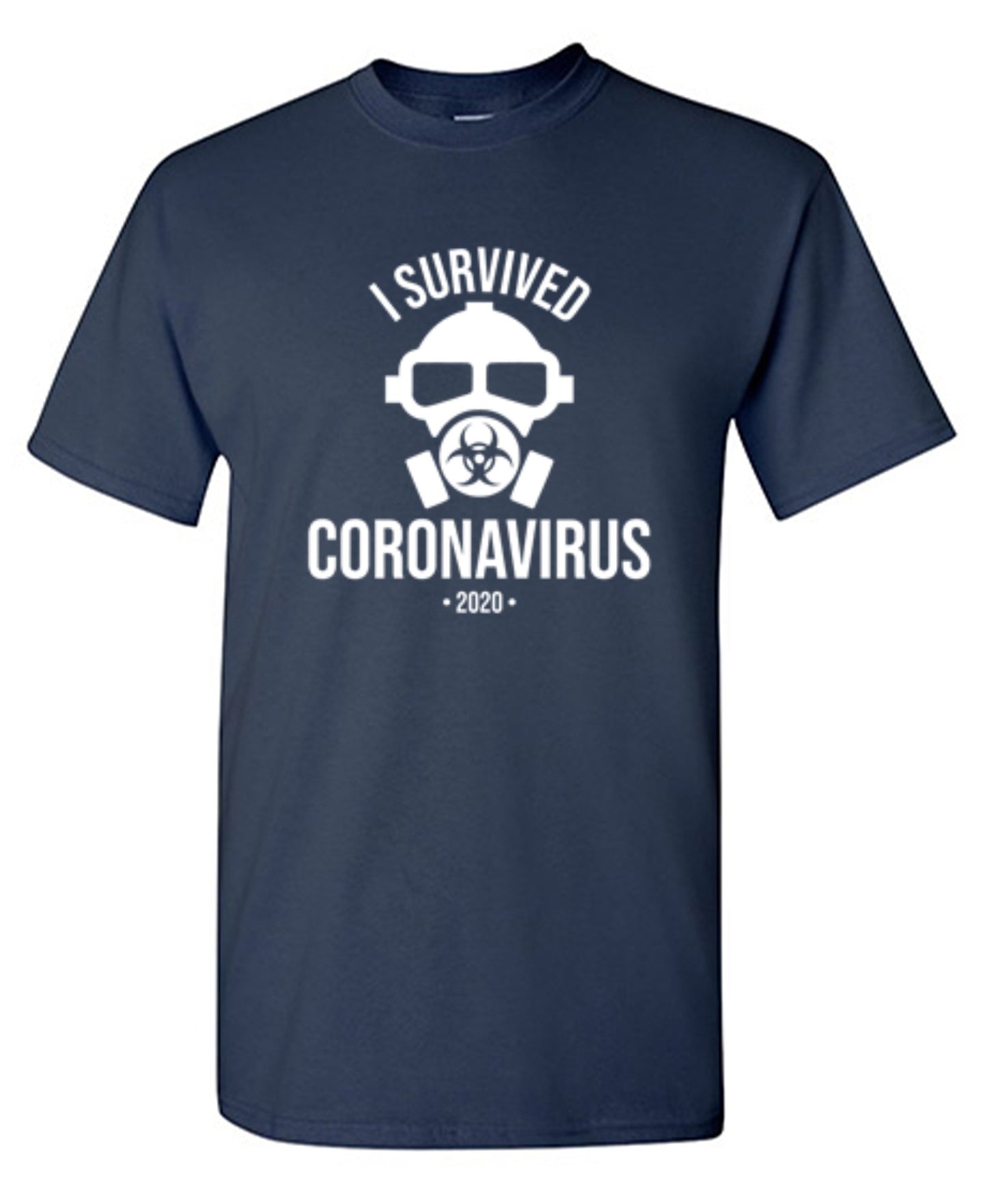 Funny T-Shirts design "I Survived The Coronavirus 2020"