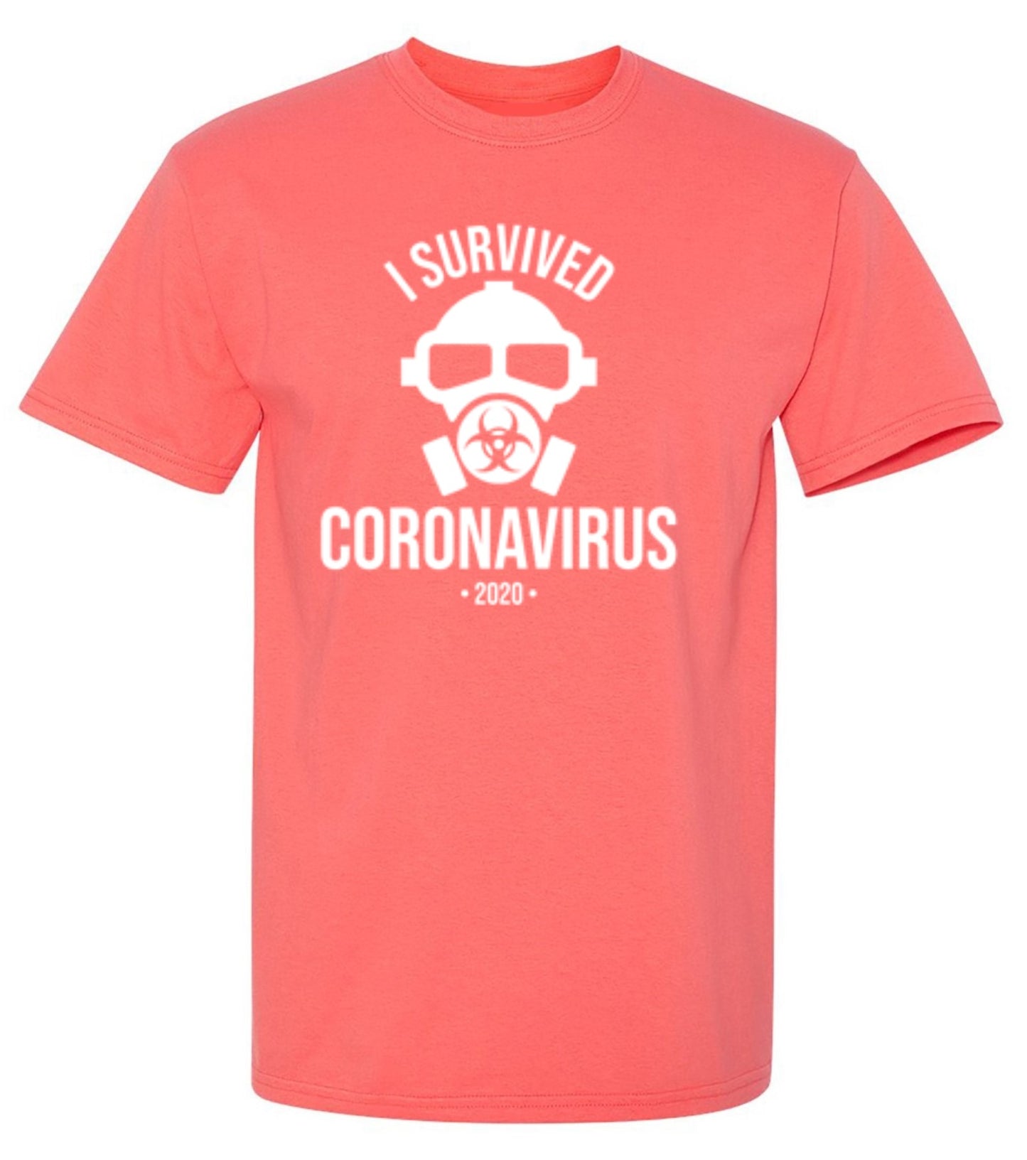 Funny T-Shirts design "I Survived The Coronavirus 2020"