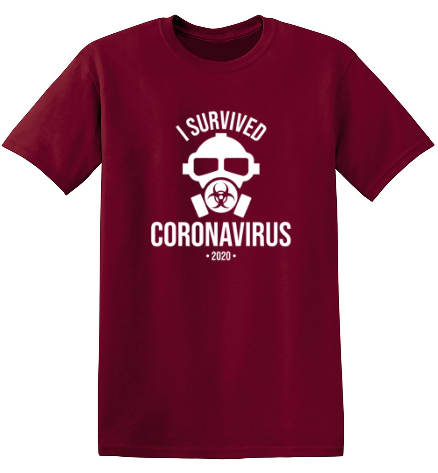 Funny T-Shirts design "I Survived The Coronavirus 2020"