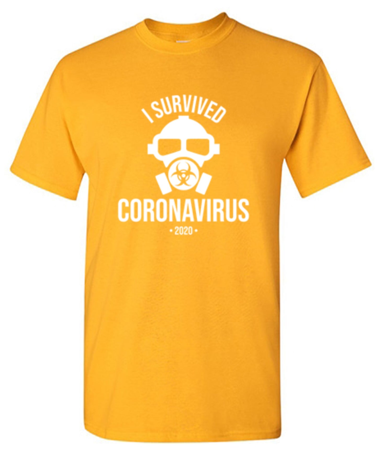 Funny T-Shirts design "I Survived The Coronavirus 2020"