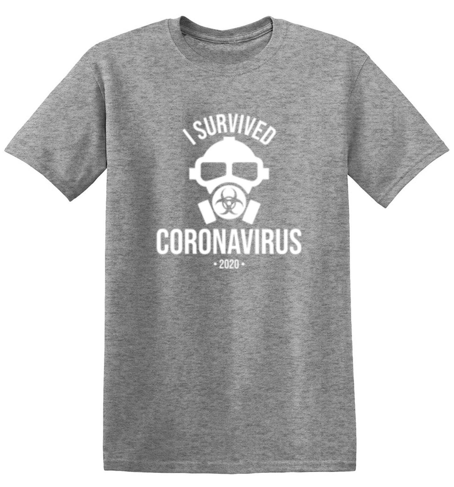 Funny T-Shirts design "I Survived The Coronavirus 2020"