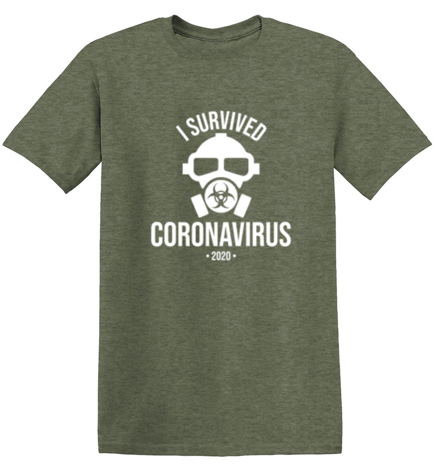 Funny T-Shirts design "I Survived The Coronavirus 2020"