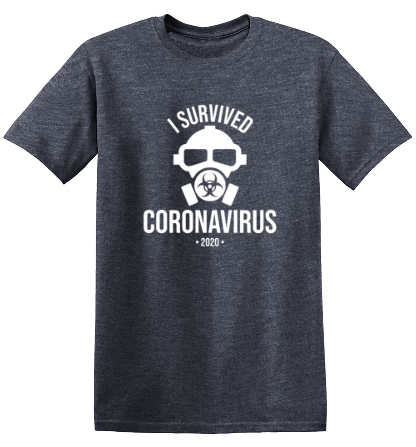 Funny T-Shirts design "I Survived The Coronavirus 2020"