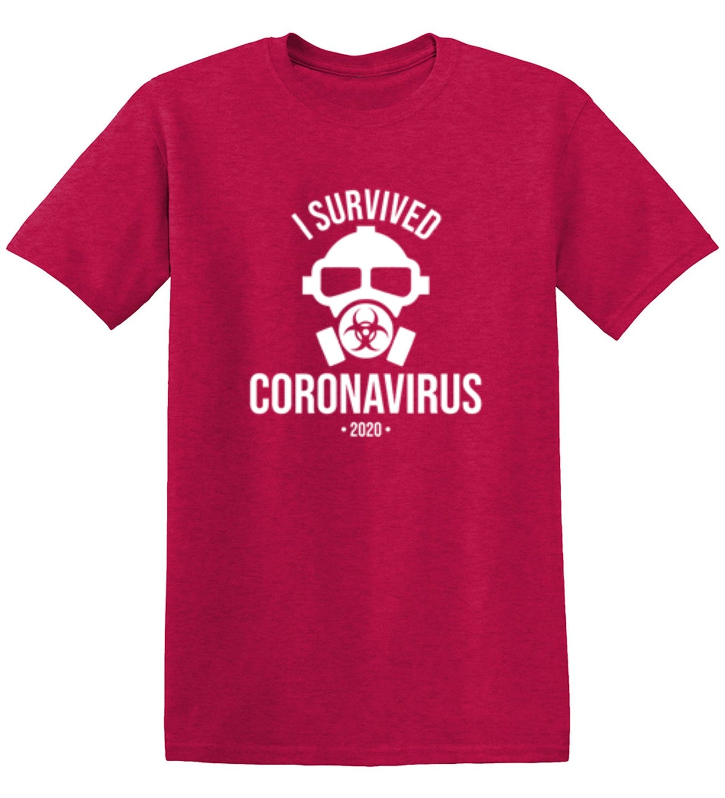 Funny T-Shirts design "I Survived The Coronavirus 2020"