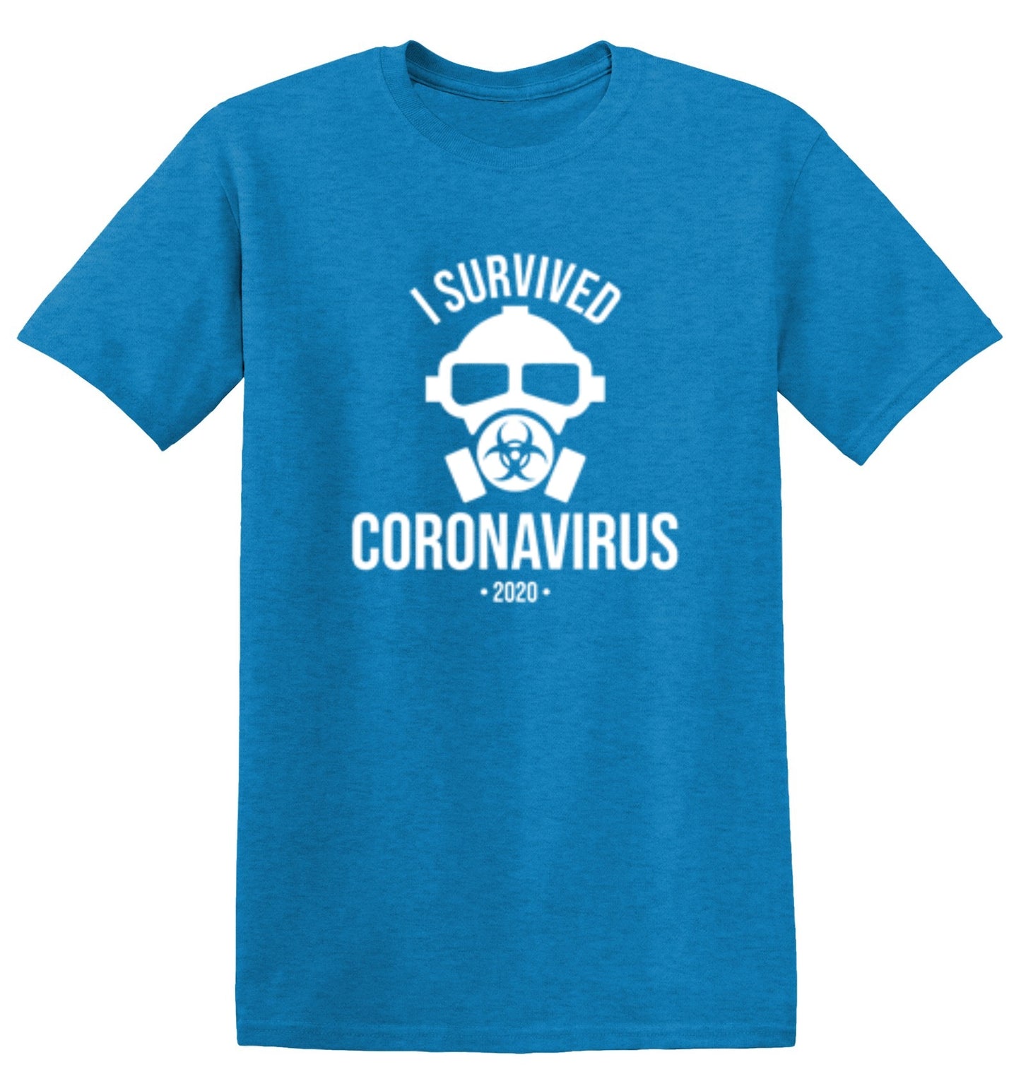 Funny T-Shirts design "I Survived The Coronavirus 2020"
