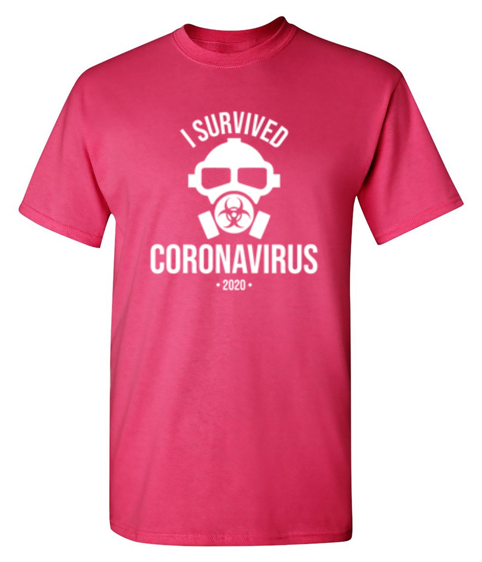 Funny T-Shirts design "I Survived The Coronavirus 2020"