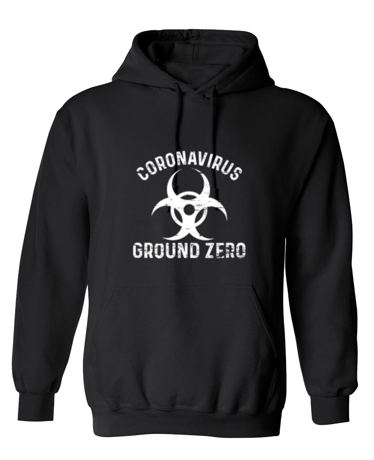Funny T-Shirts design "Coronavirus Ground Zero"