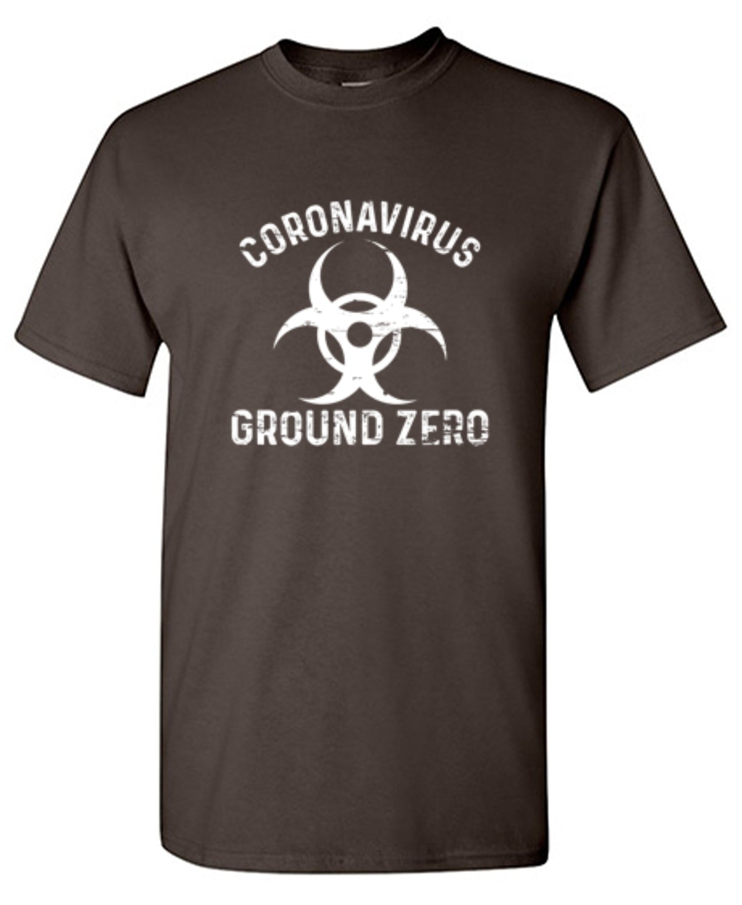 Funny T-Shirts design "Coronavirus Ground Zero"