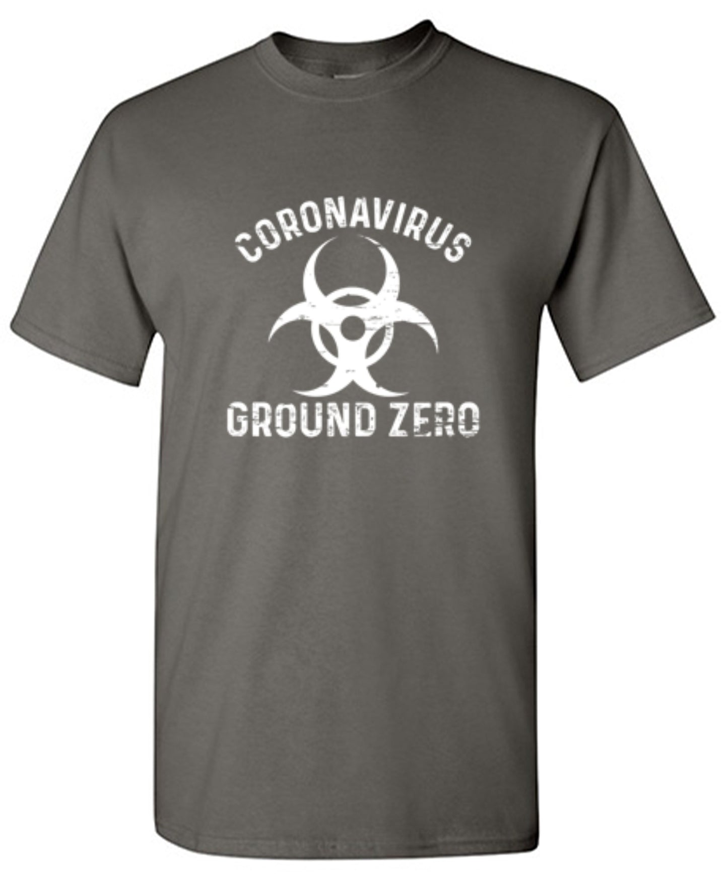 Funny T-Shirts design "Coronavirus Ground Zero"