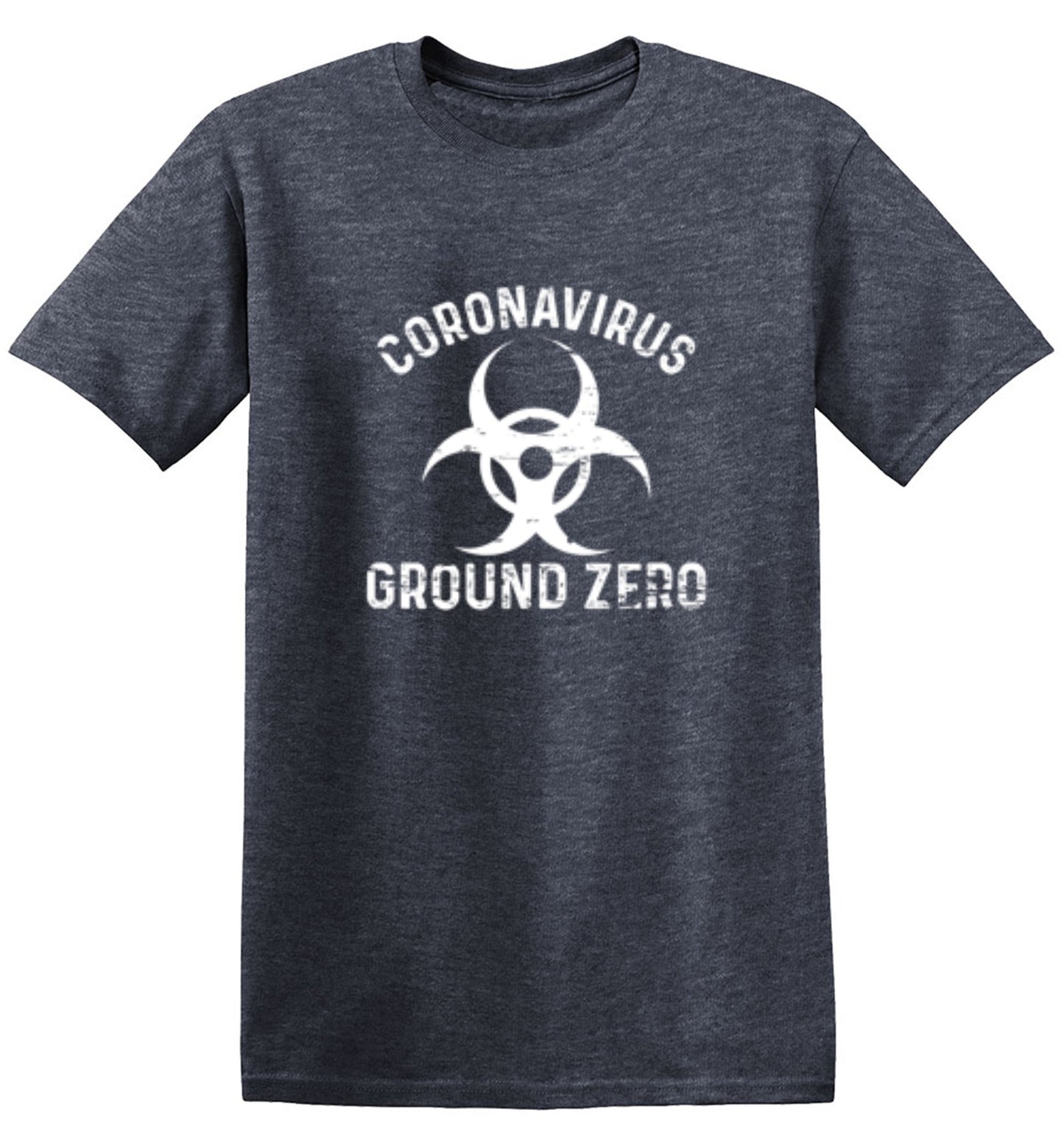 Funny T-Shirts design "Coronavirus Ground Zero"