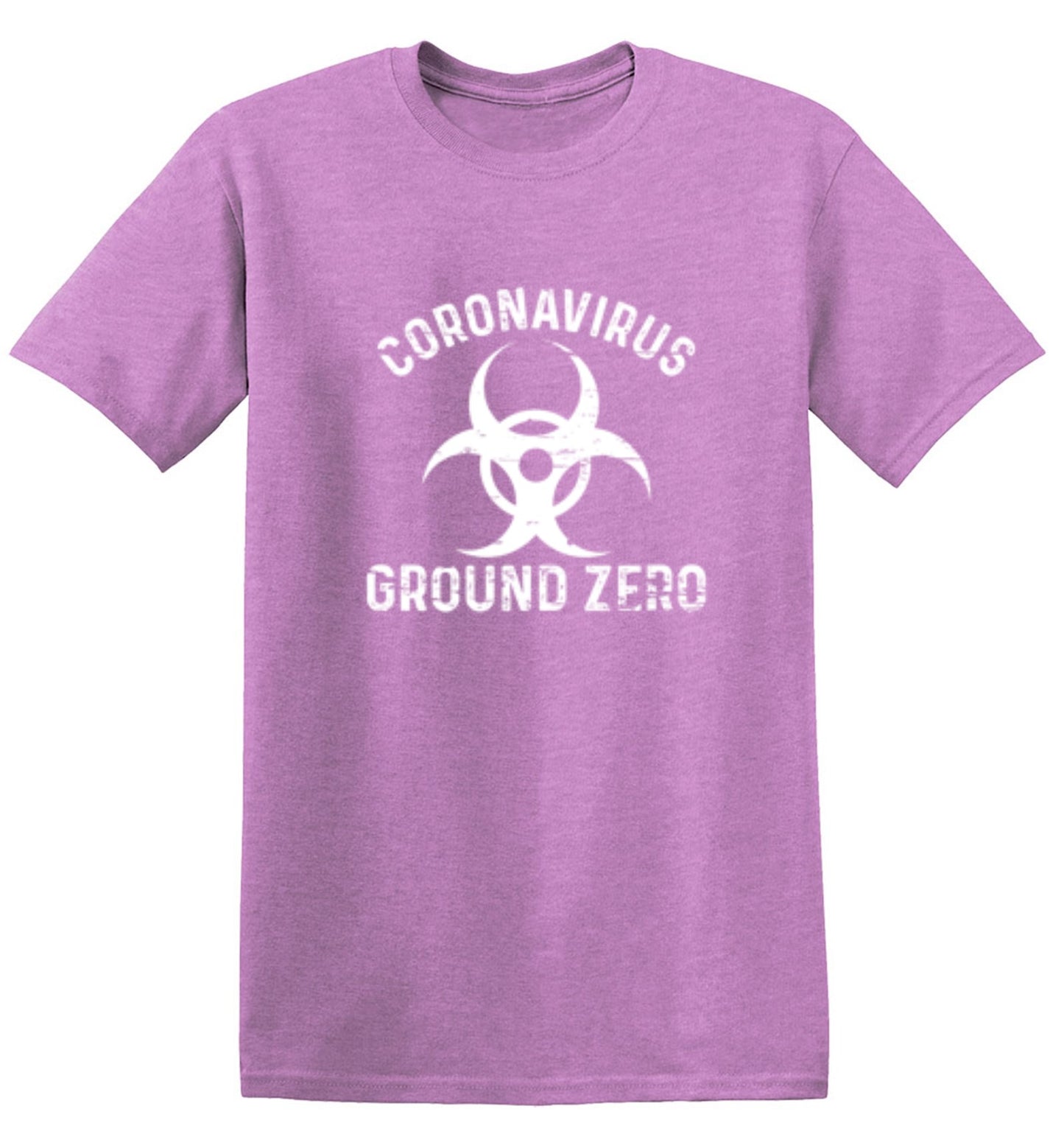 Funny T-Shirts design "Coronavirus Ground Zero"