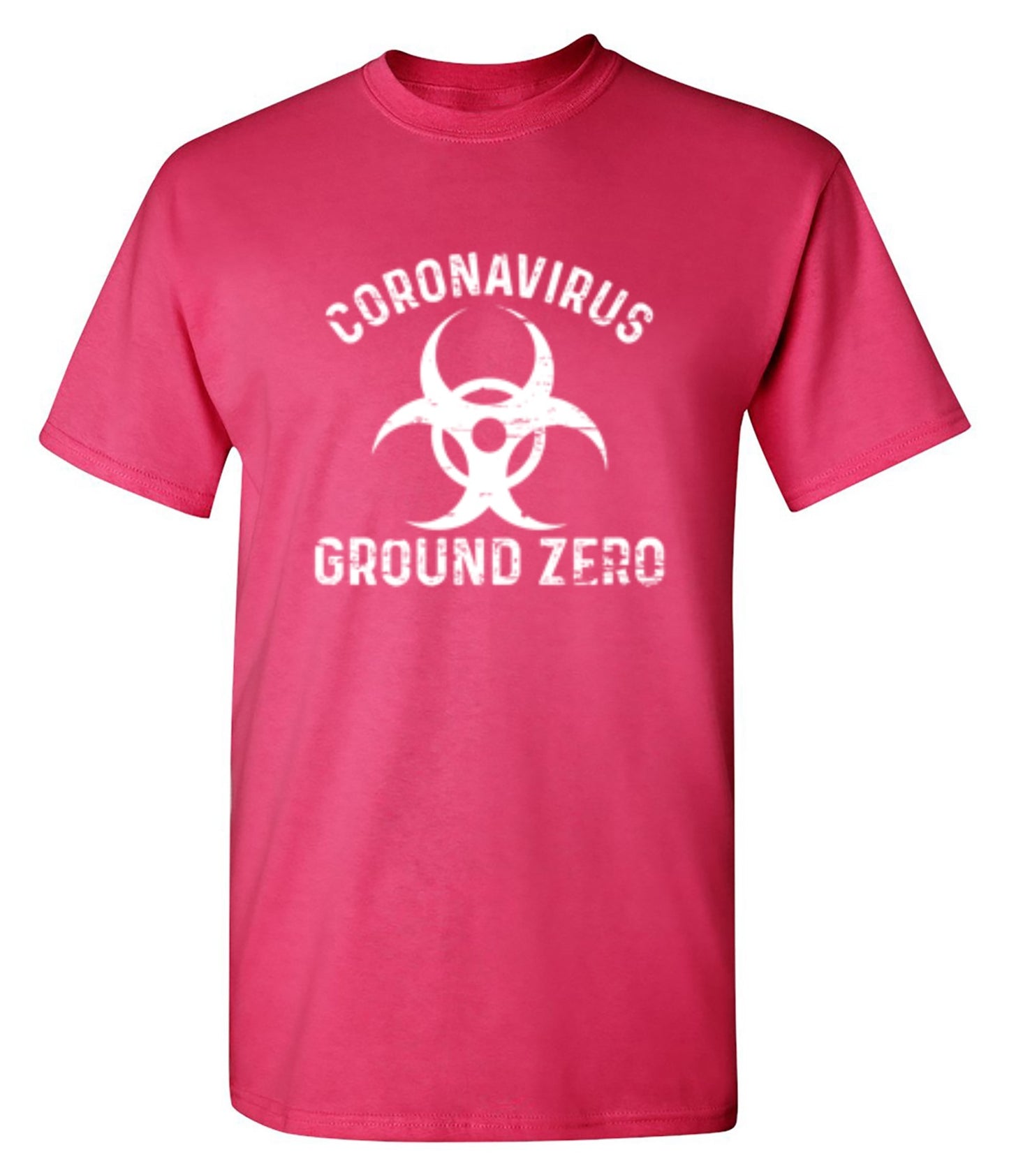 Funny T-Shirts design "Coronavirus Ground Zero"
