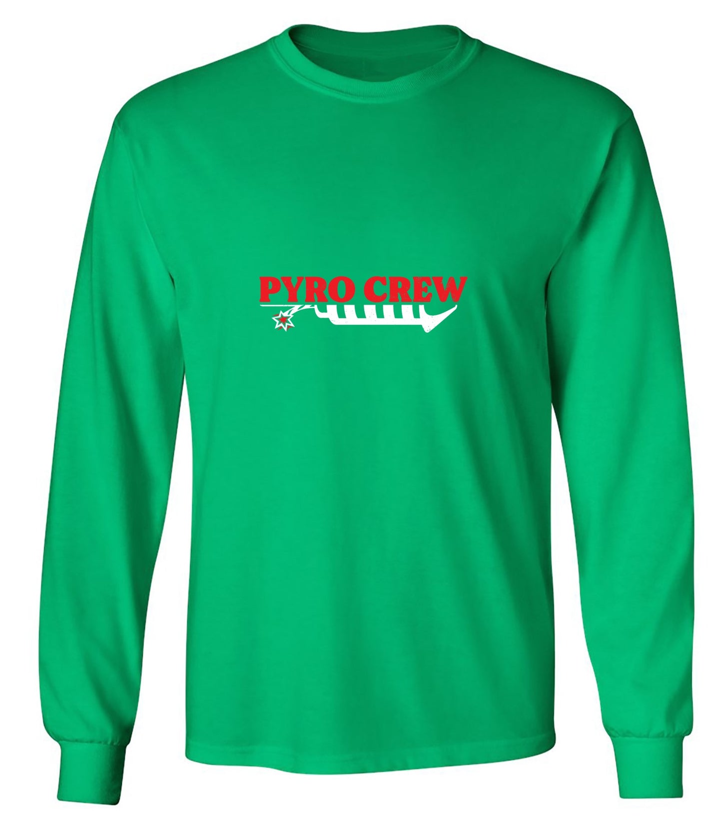 Funny T-Shirts design "Pyro Crew, Mens T-Shirt"