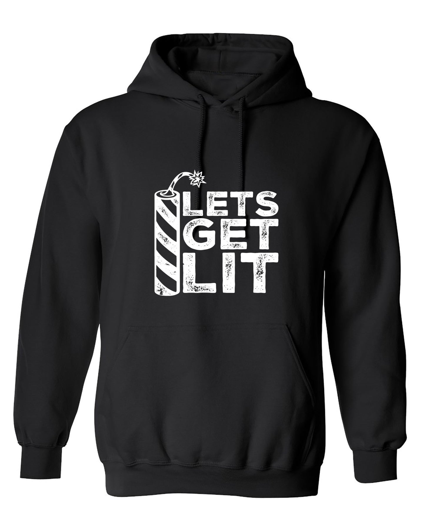 Funny T-Shirts design "Lets Get Lit- 4th of July T-Shirt"