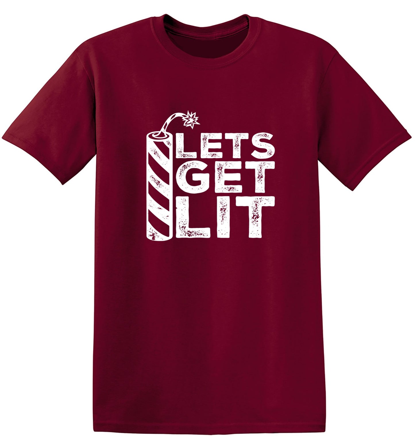 Funny T-Shirts design "Lets Get Lit- 4th of July T-Shirt"