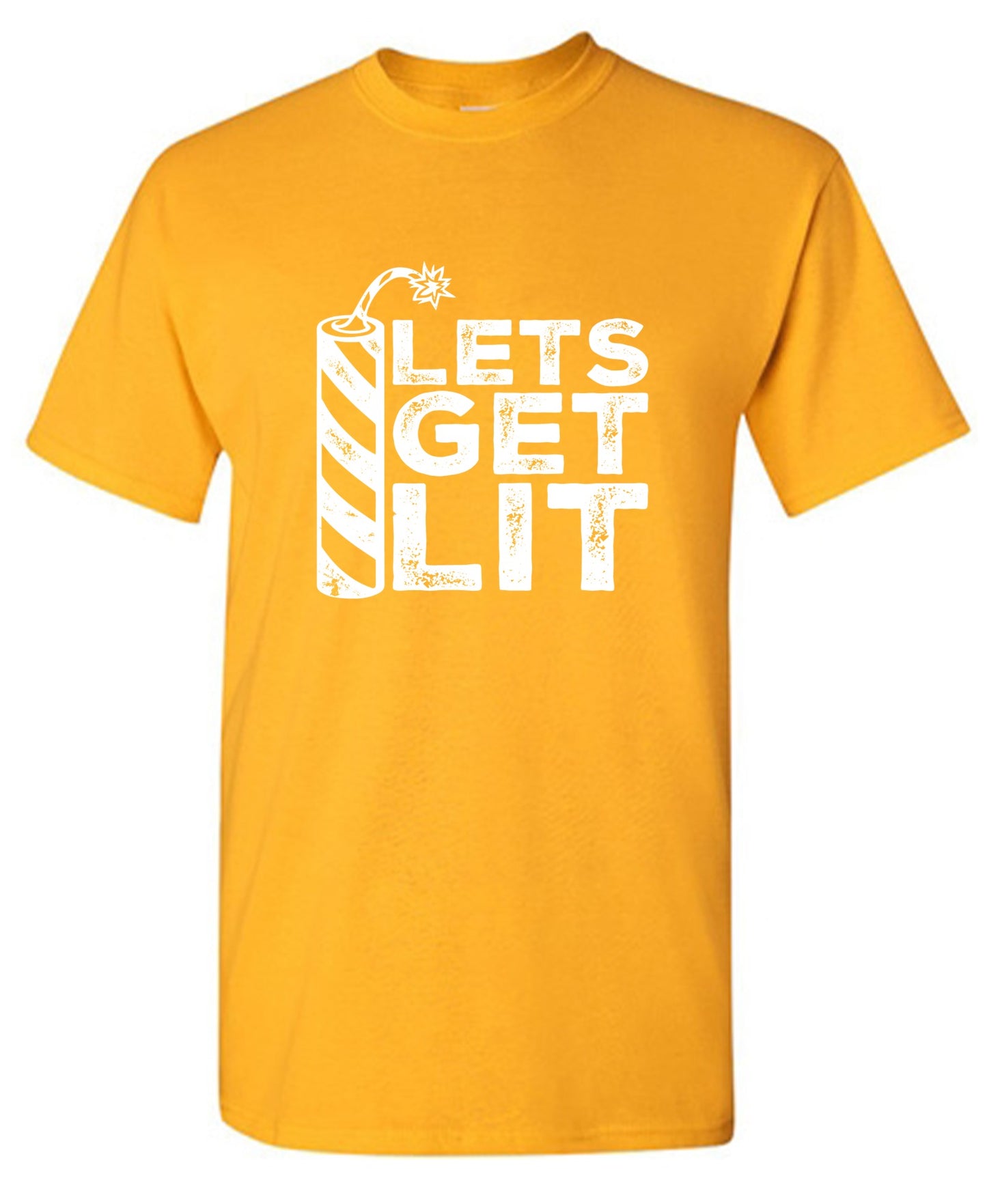 Funny T-Shirts design "Lets Get Lit- 4th of July T-Shirt"