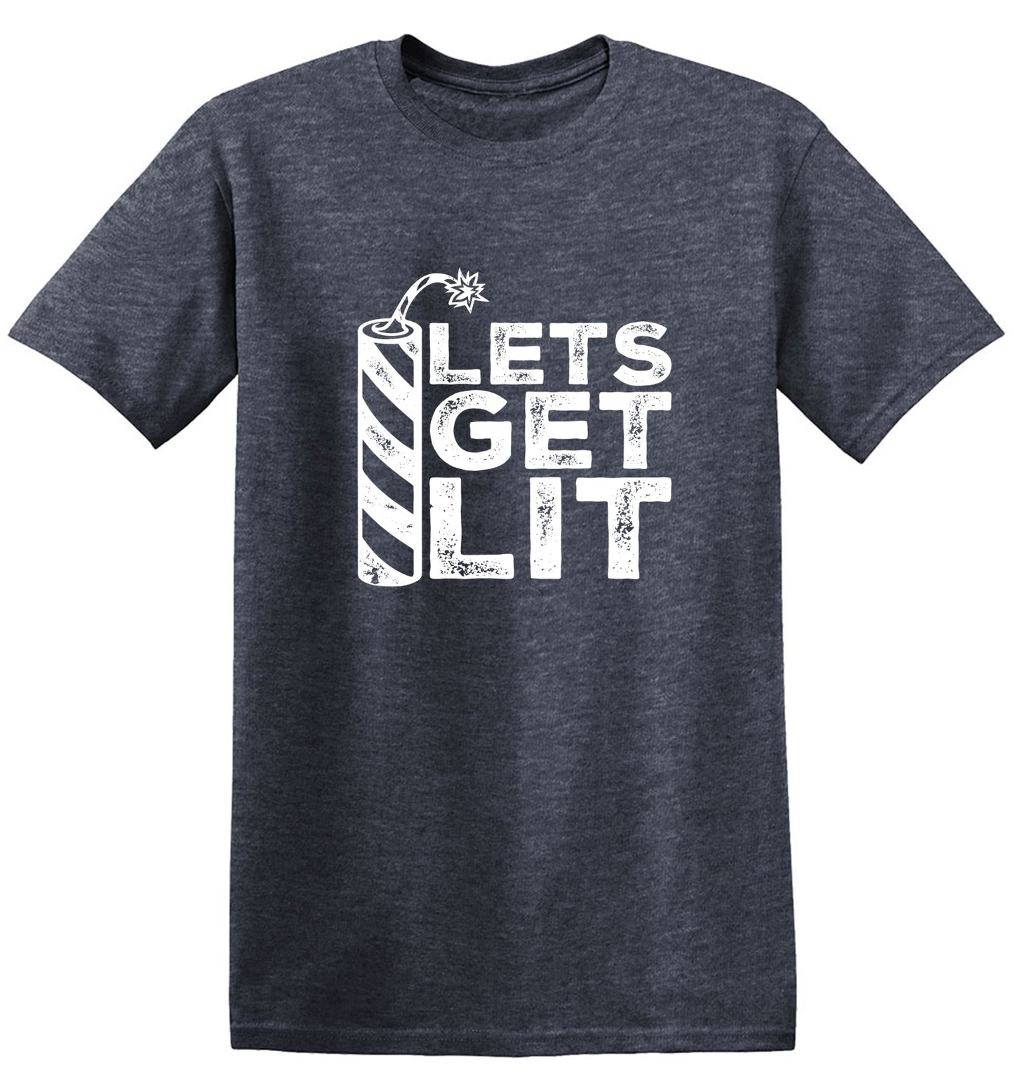 Funny T-Shirts design "Lets Get Lit- 4th of July T-Shirt"