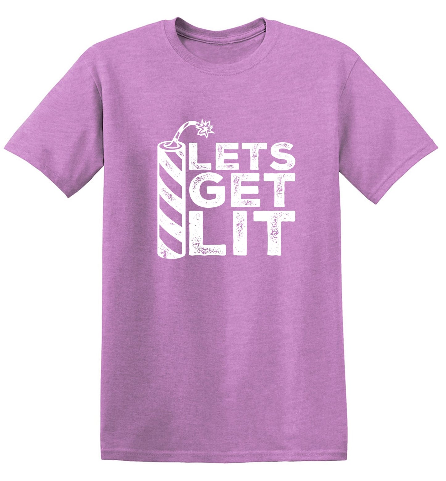 Funny T-Shirts design "Lets Get Lit- 4th of July T-Shirt"