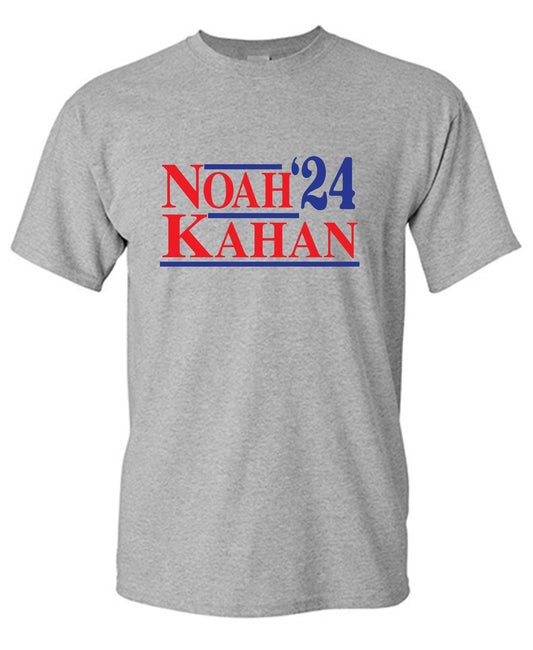 Funny T-Shirts design "NOAH '24 KAHAN Mens T Shirt"