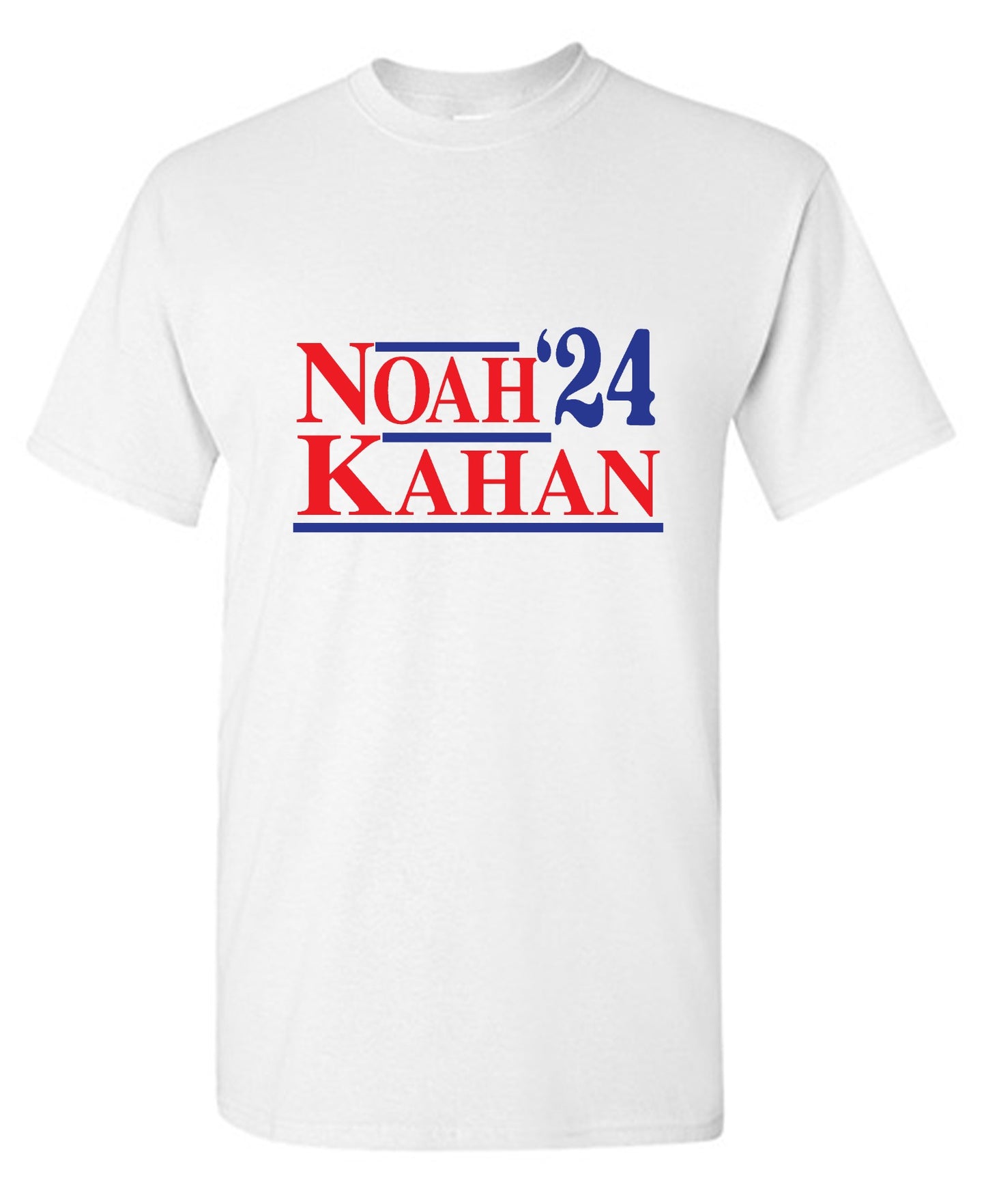 Funny T-Shirts design "NOAH KAHAN '24 Mens T Shirt"