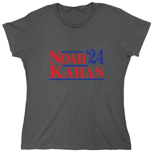 Funny T-Shirts design "NOAH KAHAN '24 Mens T Shirt - Womens"