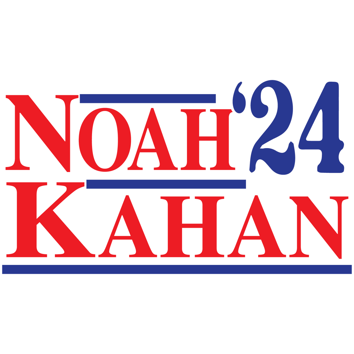 Funny T-Shirts design "NOAH KAHAN '24 Mens T Shirt"