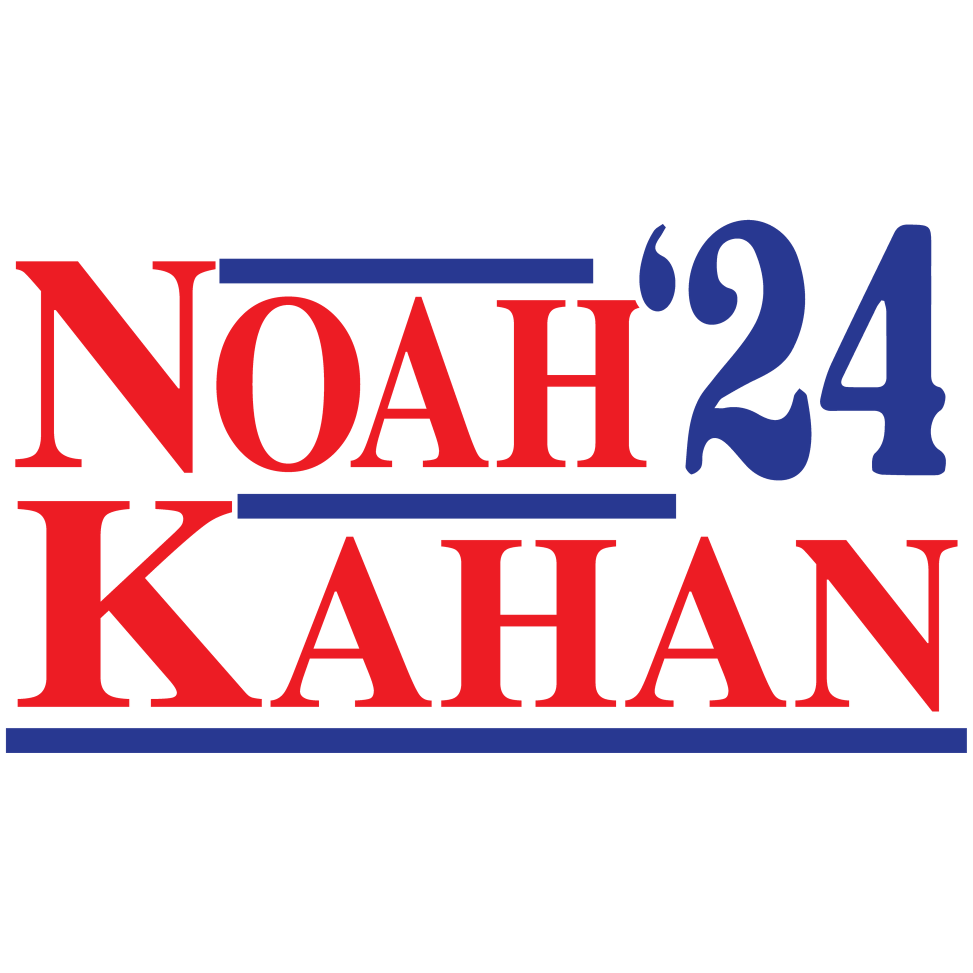 Funny T-Shirts design "NOAH KAHAN '24 Mens T Shirt"