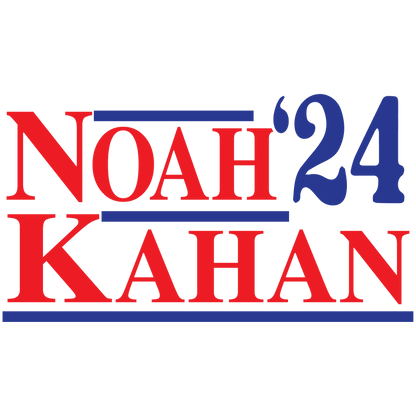 Funny T-Shirts design "NOAH KAHAN '24 Mens T Shirt"