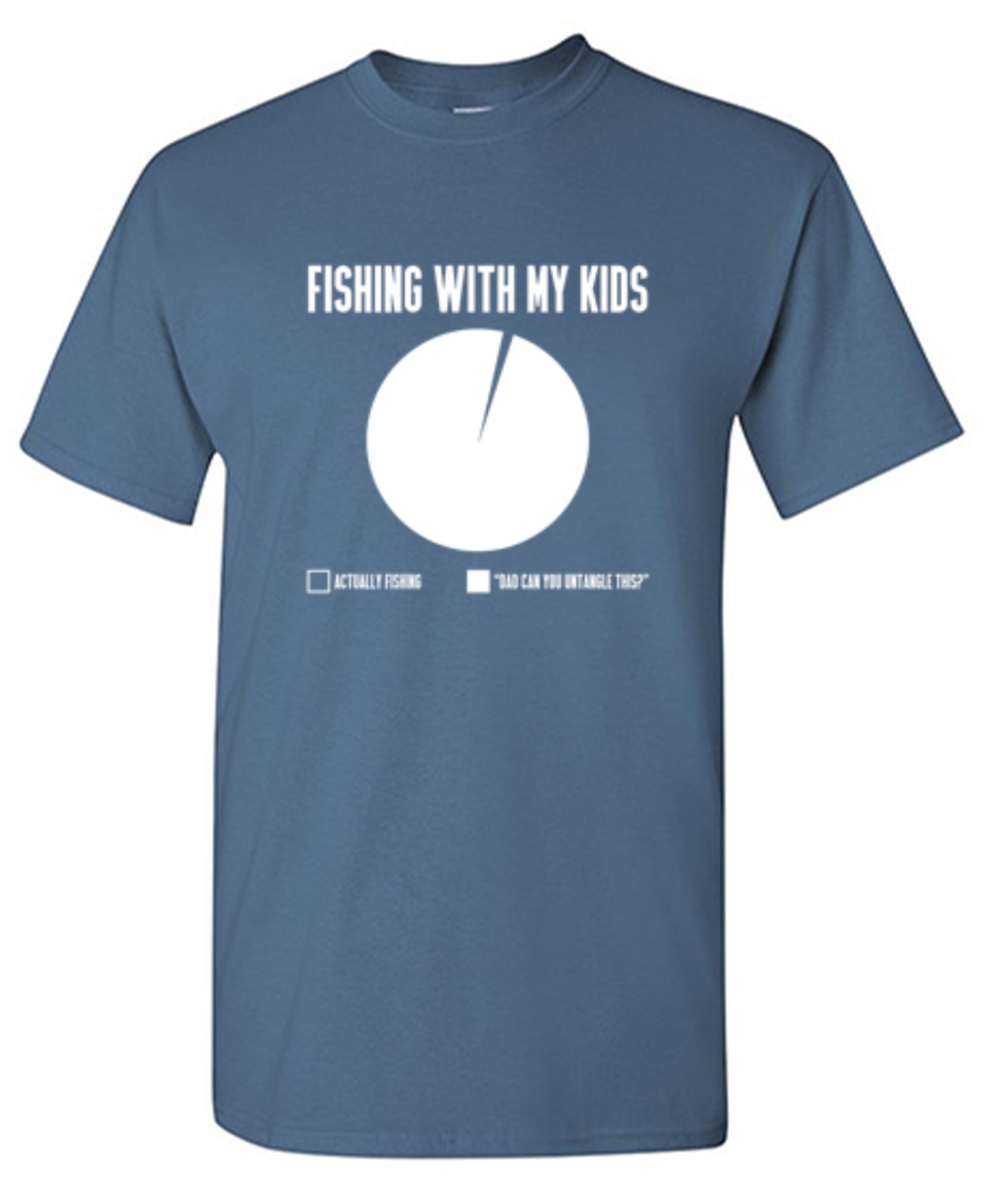 Funny T-Shirts design "Fishing With My Kids T-Shirt"