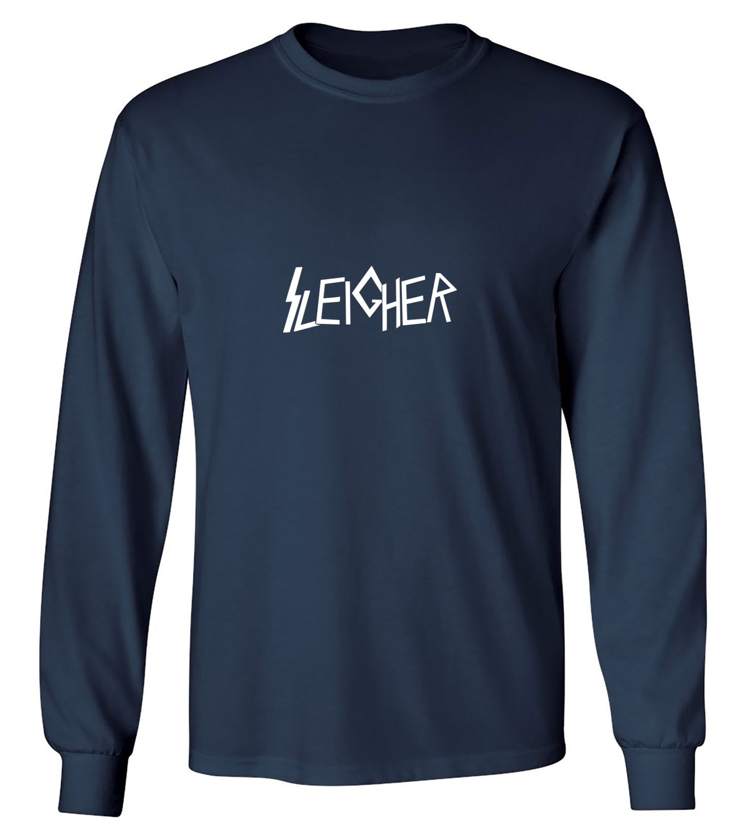 Funny T-Shirts design "SLEIGHER Mens T Shirt"