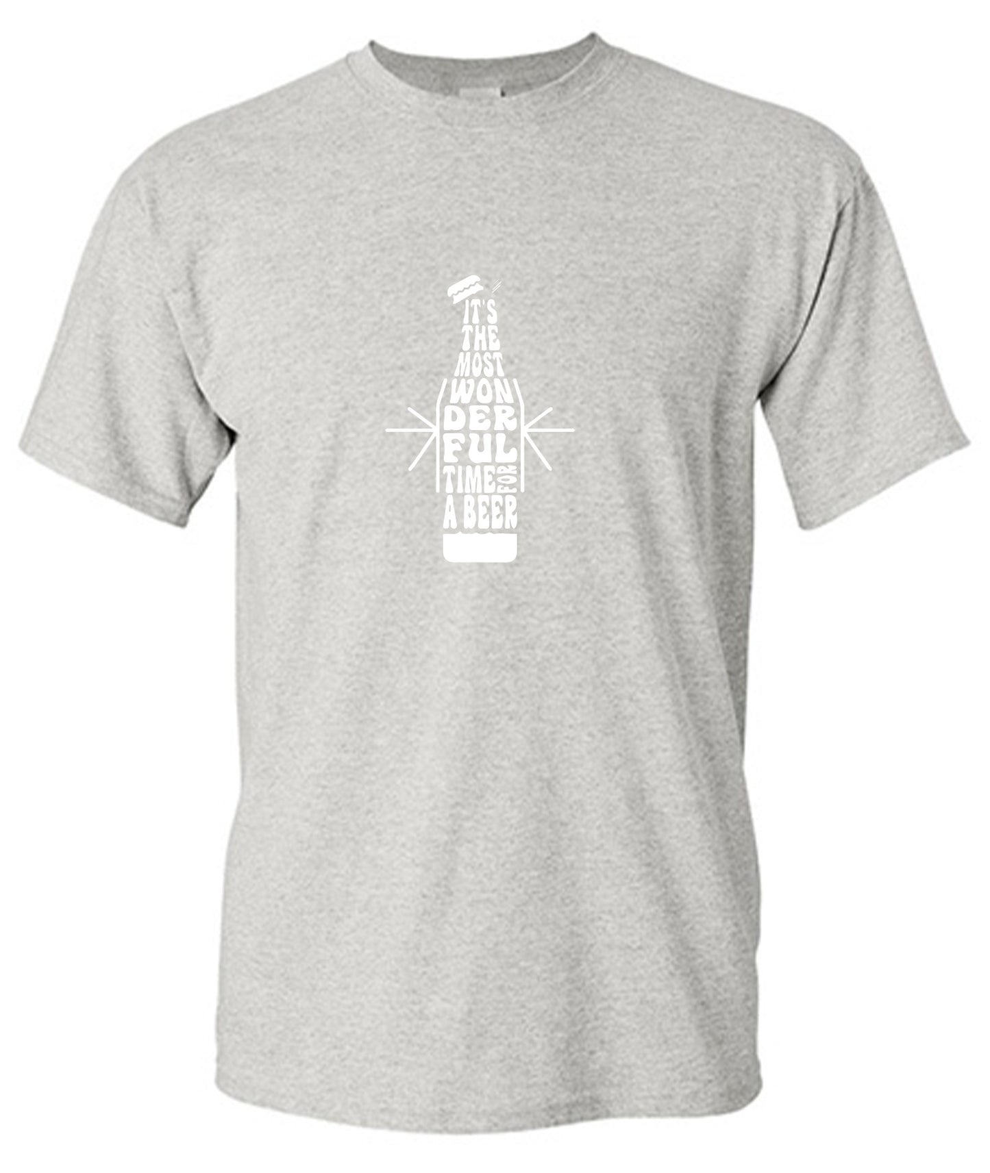 Funny T-Shirts design "It’s the Most Wonderful Time for a Beer T-Shirt"