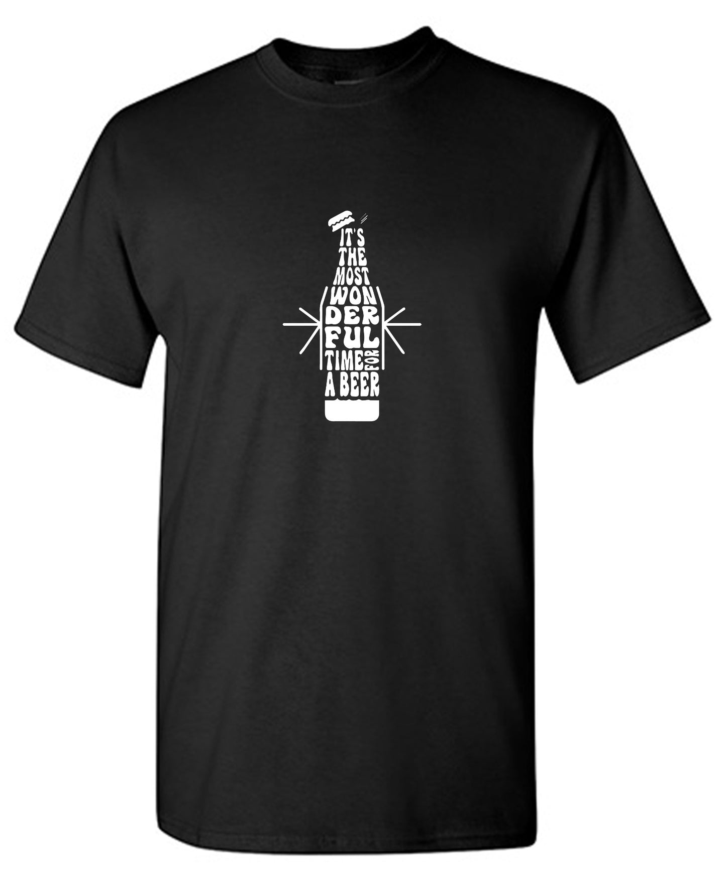 Funny T-Shirts design "It’s the Most Wonderful Time for a Beer T-Shirt"