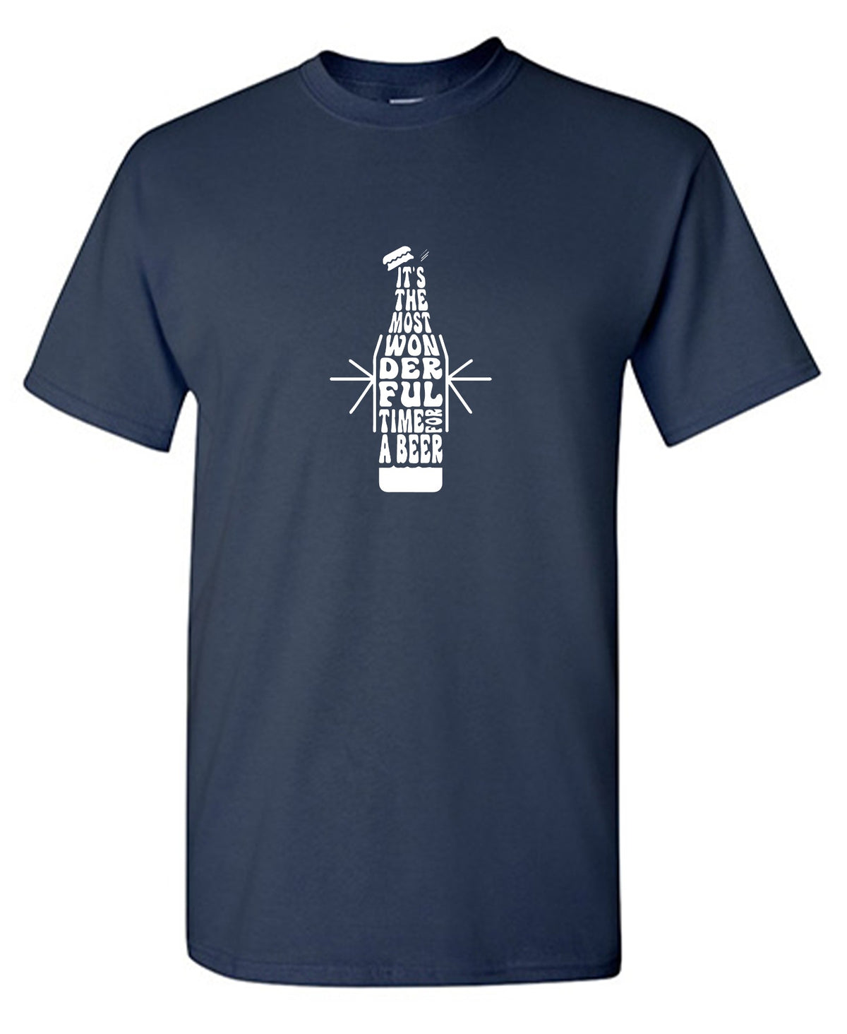 Funny T-Shirts design "It’s the Most Wonderful Time for a Beer T-Shirt"