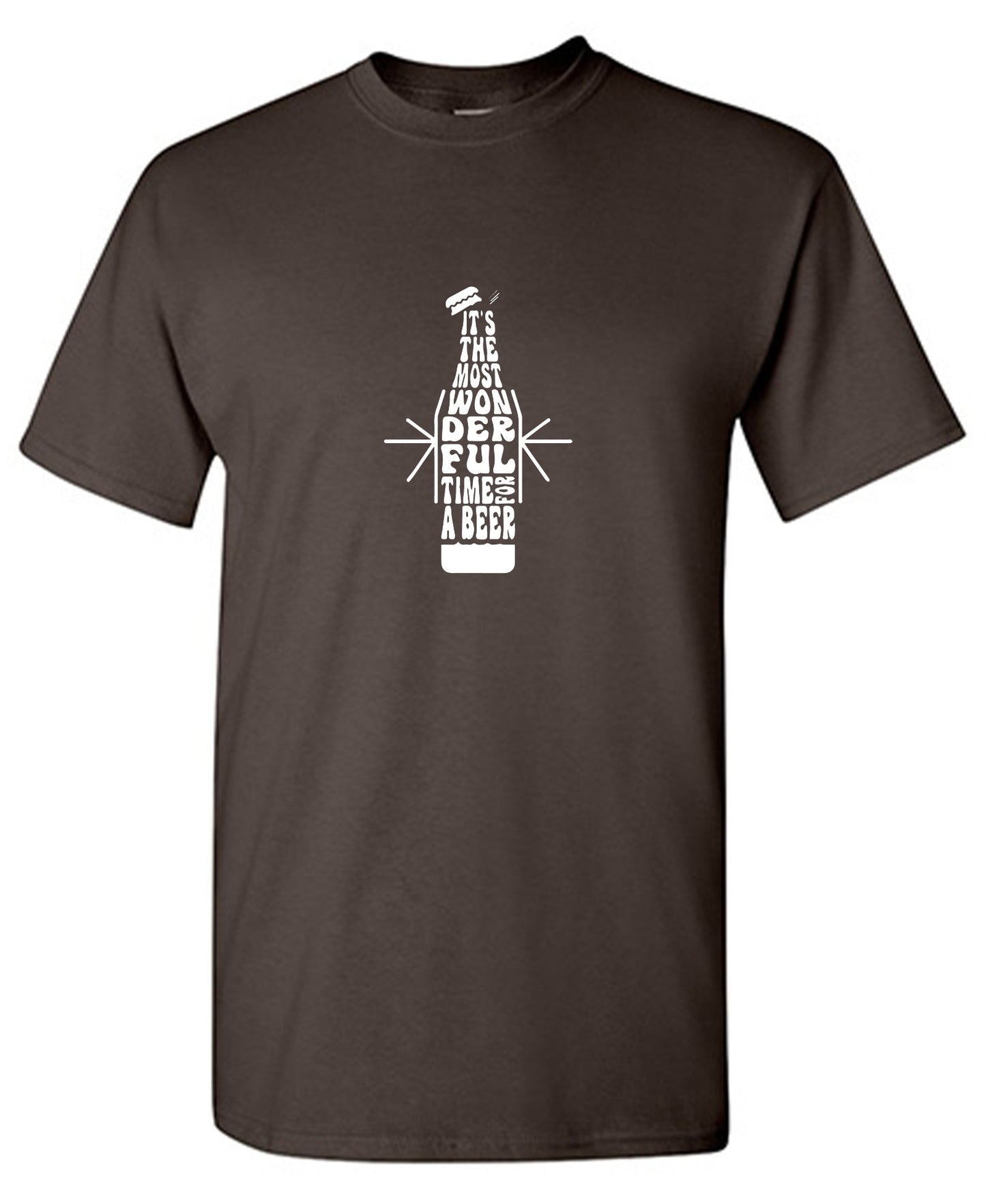 Funny T-Shirts design "It’s the Most Wonderful Time for a Beer T-Shirt"
