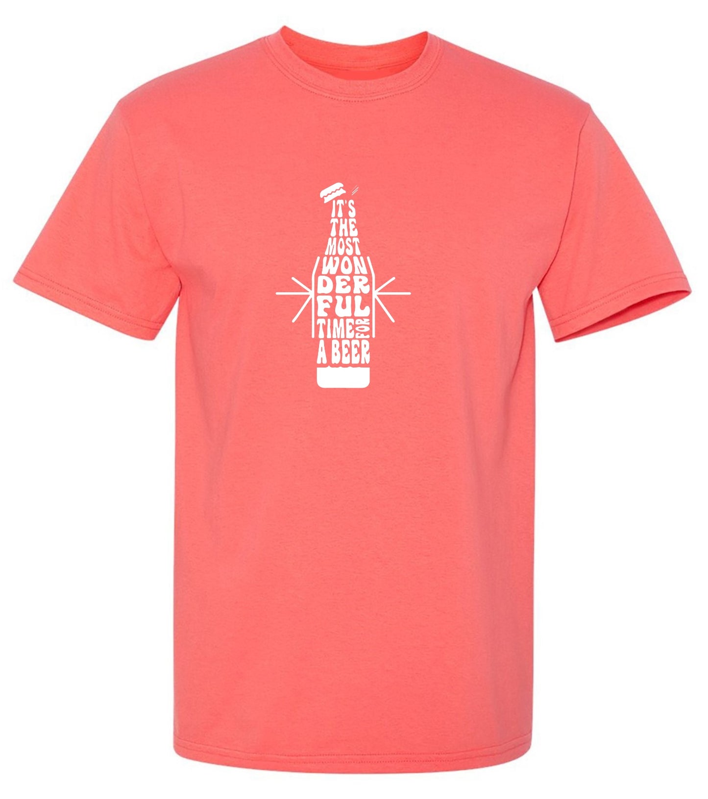 Funny T-Shirts design "It’s the Most Wonderful Time for a Beer T-Shirt"