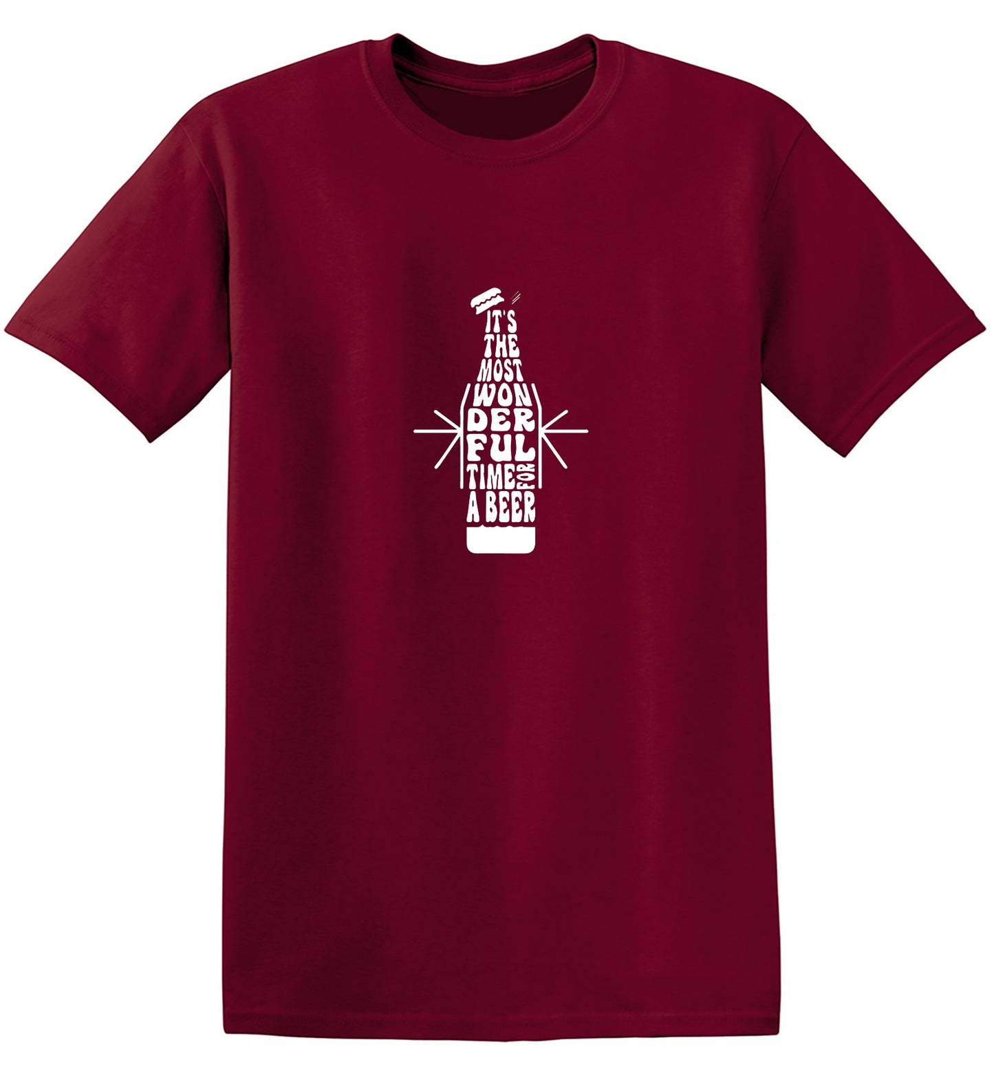 Funny T-Shirts design "It’s the Most Wonderful Time for a Beer T-Shirt"