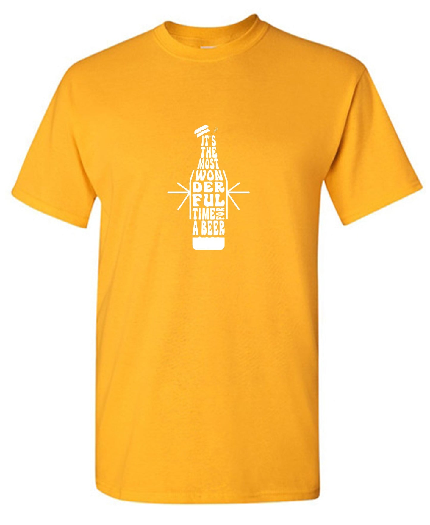 Funny T-Shirts design "It’s the Most Wonderful Time for a Beer T-Shirt"