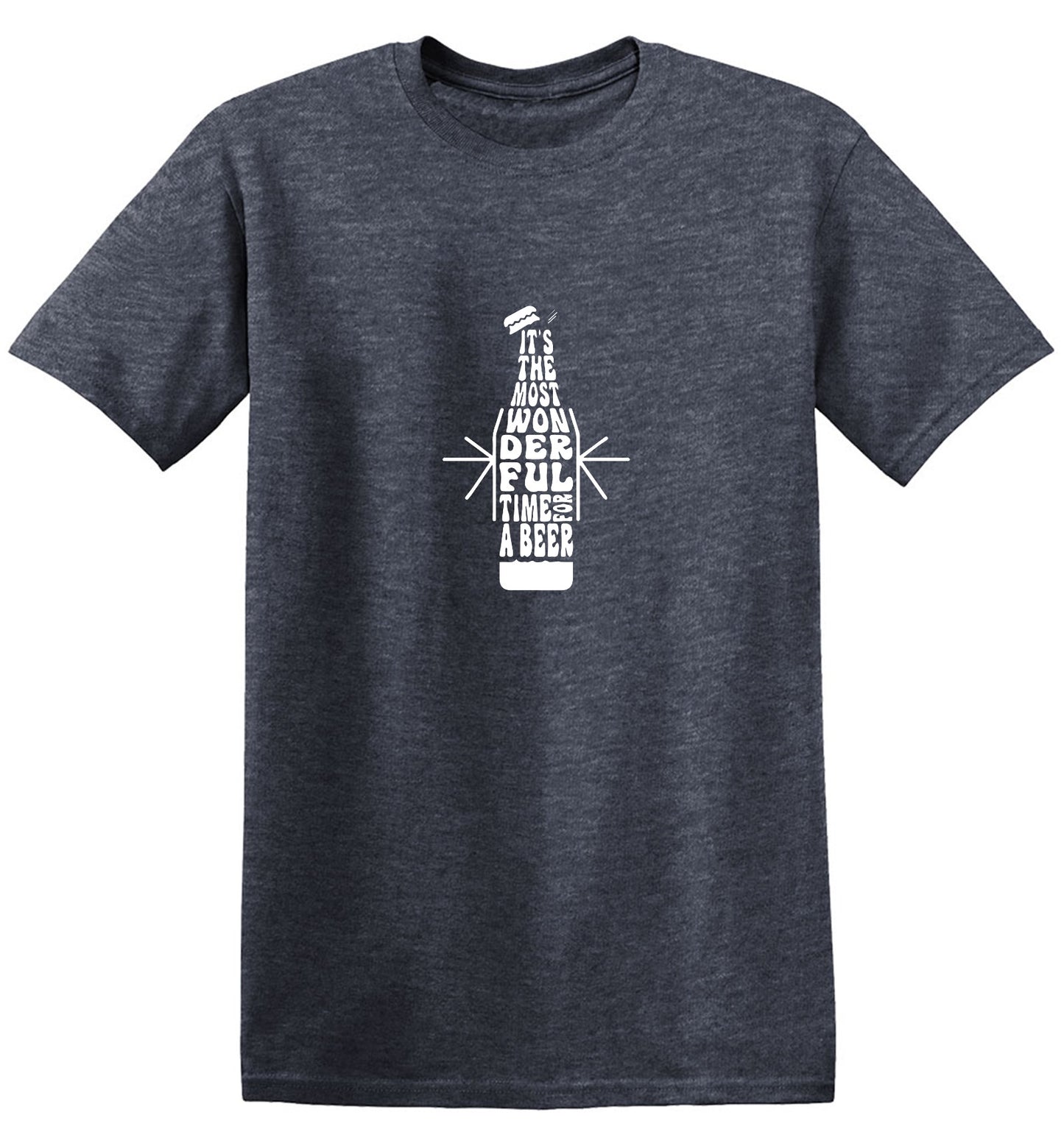 Funny T-Shirts design "It’s the Most Wonderful Time for a Beer T-Shirt"