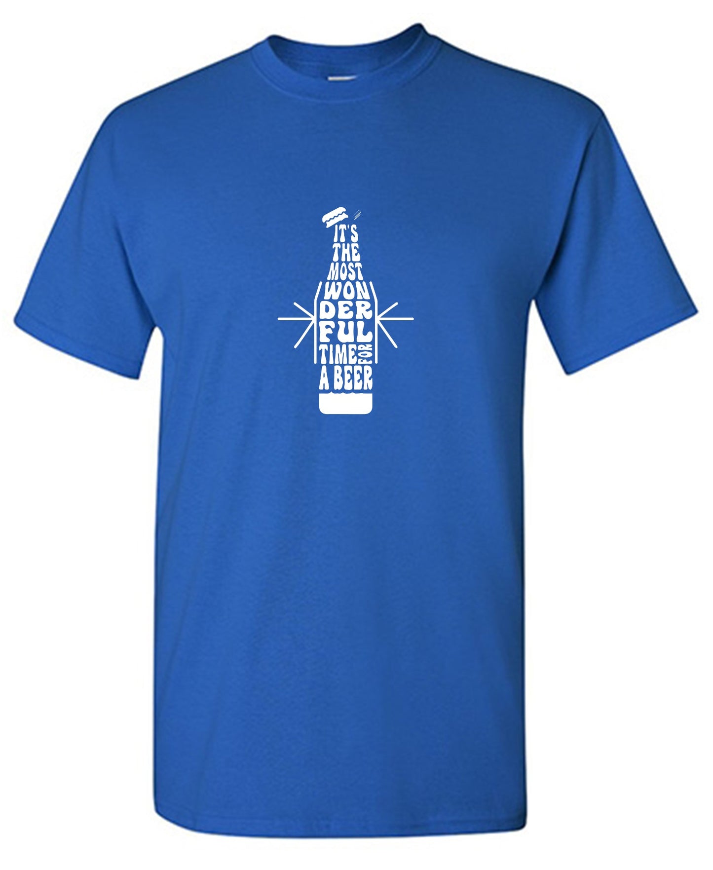 Funny T-Shirts design "It’s the Most Wonderful Time for a Beer T-Shirt"