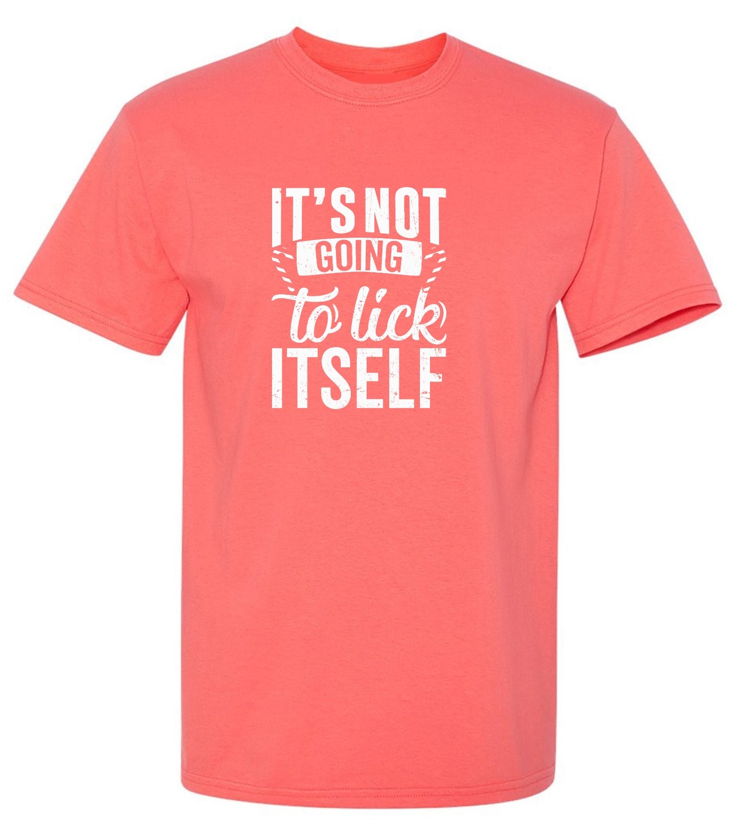 Funny T-Shirts design "It's Not Going To Lick Itself T-Shirt - Youth"