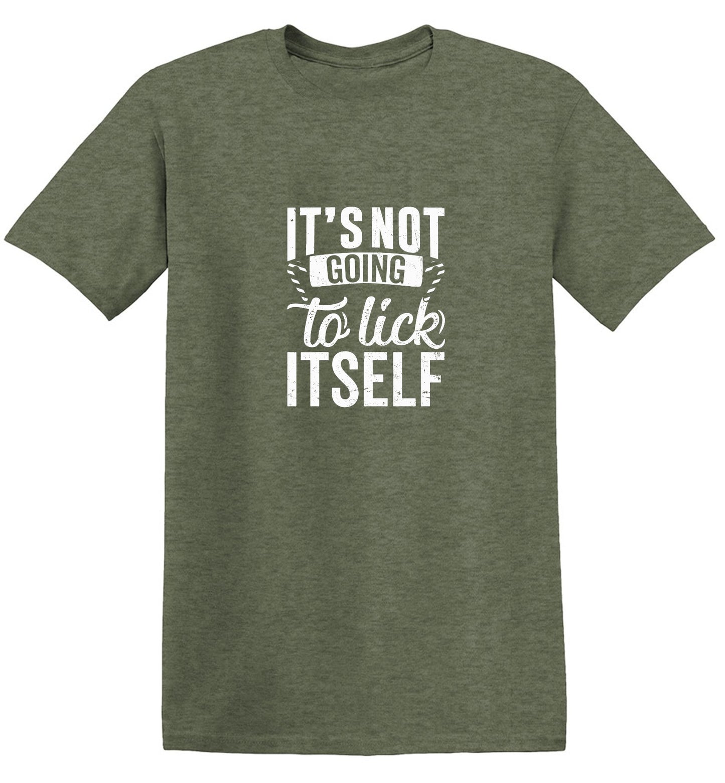Funny T-Shirts design "It's Not Going To Lick Itself T-Shirt - Youth"