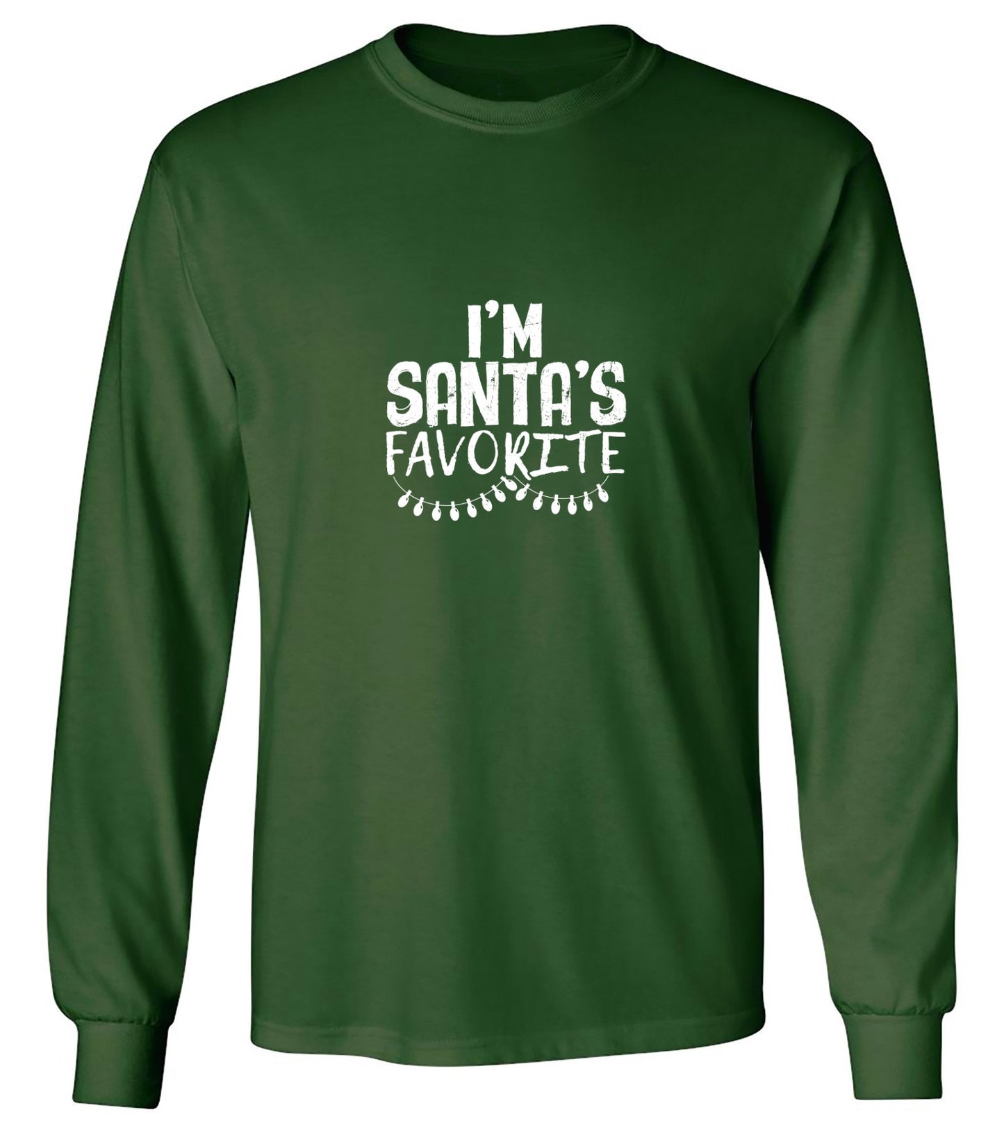 Funny T-Shirts design "I'm Santa's Favorite Tee"