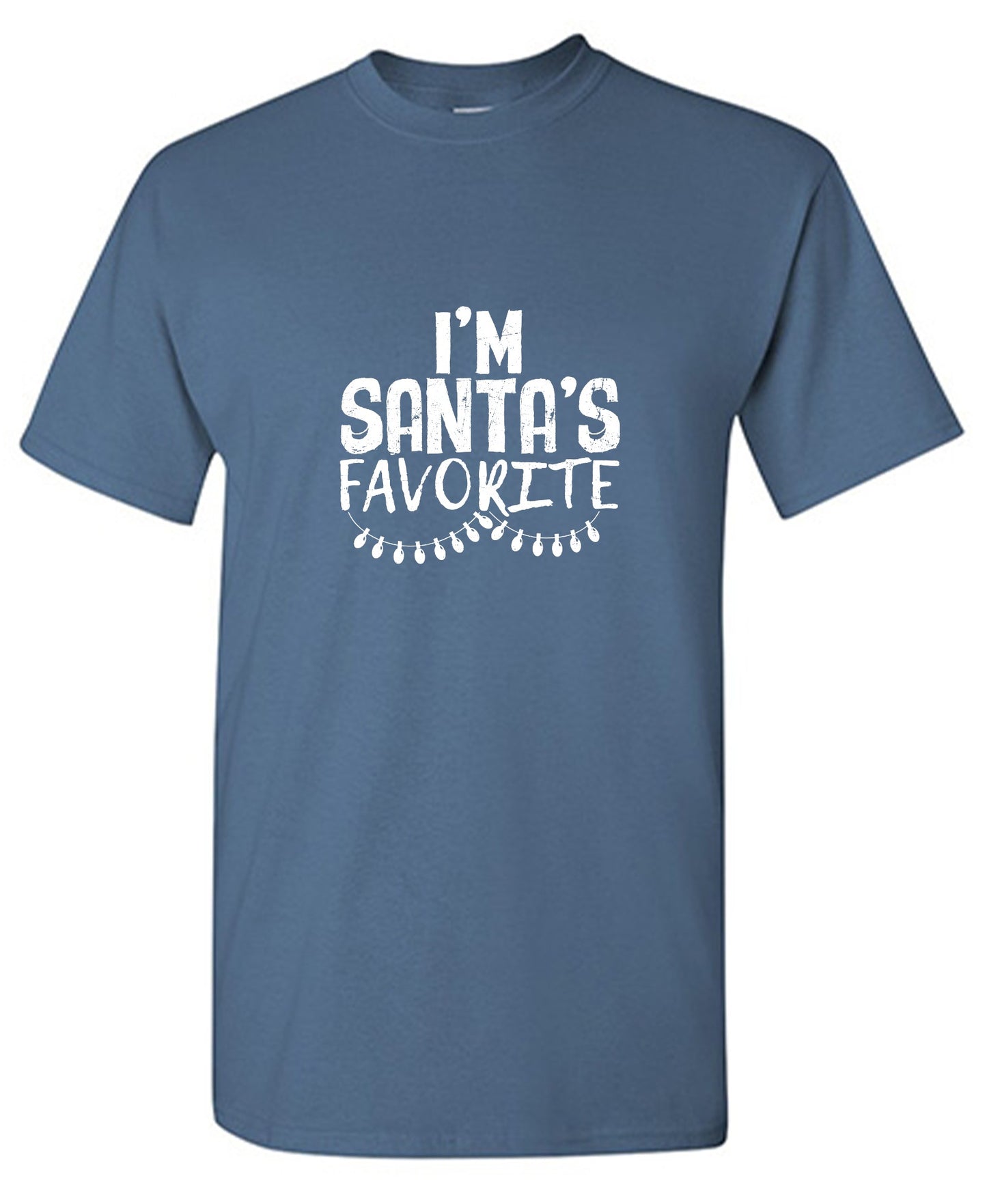 Funny T-Shirts design "I'm Santa's Favorite Tee"