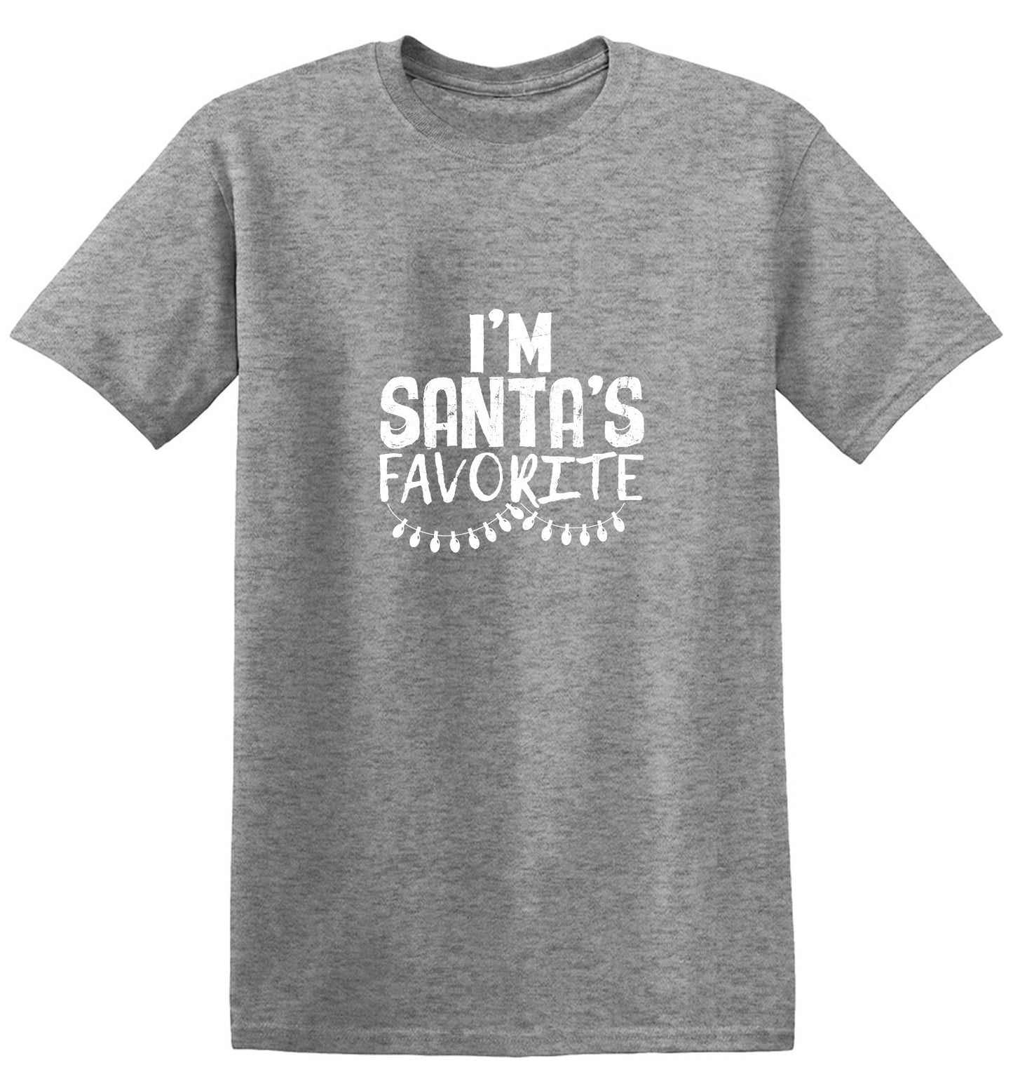 Funny T-Shirts design "I'm Santa's Favorite T-Shirt - Tall Tee"