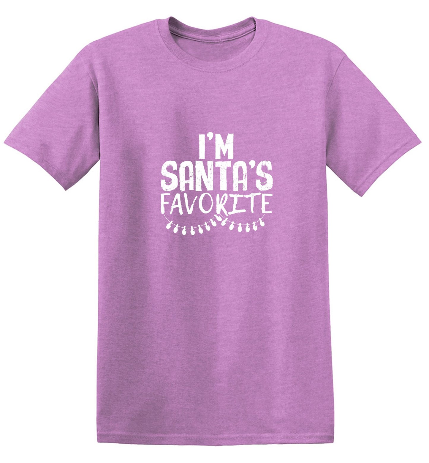 Funny T-Shirts design "I'm Santa's Favorite T-Shirt - Tall Tee"