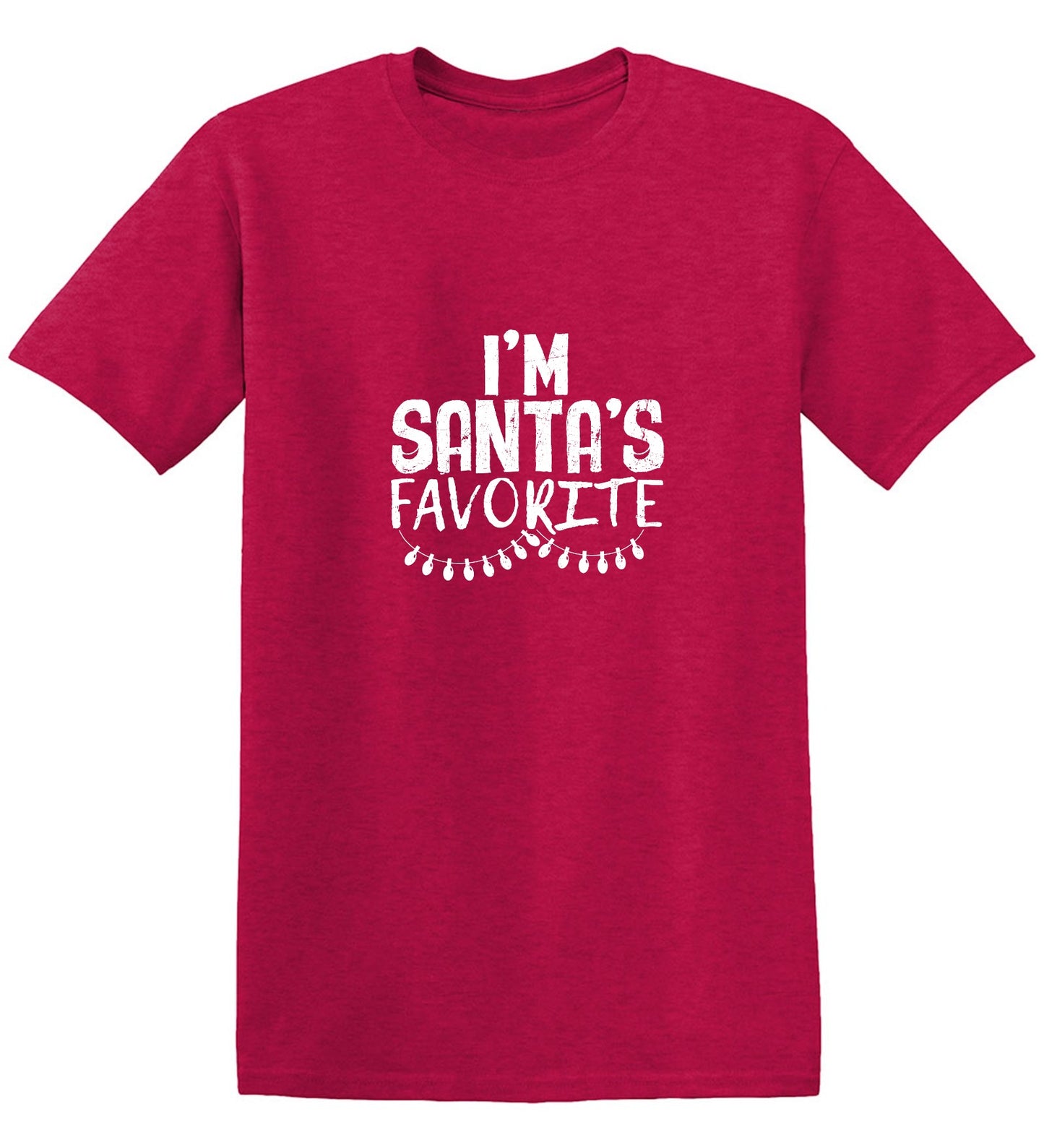 Funny T-Shirts design "I'm Santa's Favorite Tee"