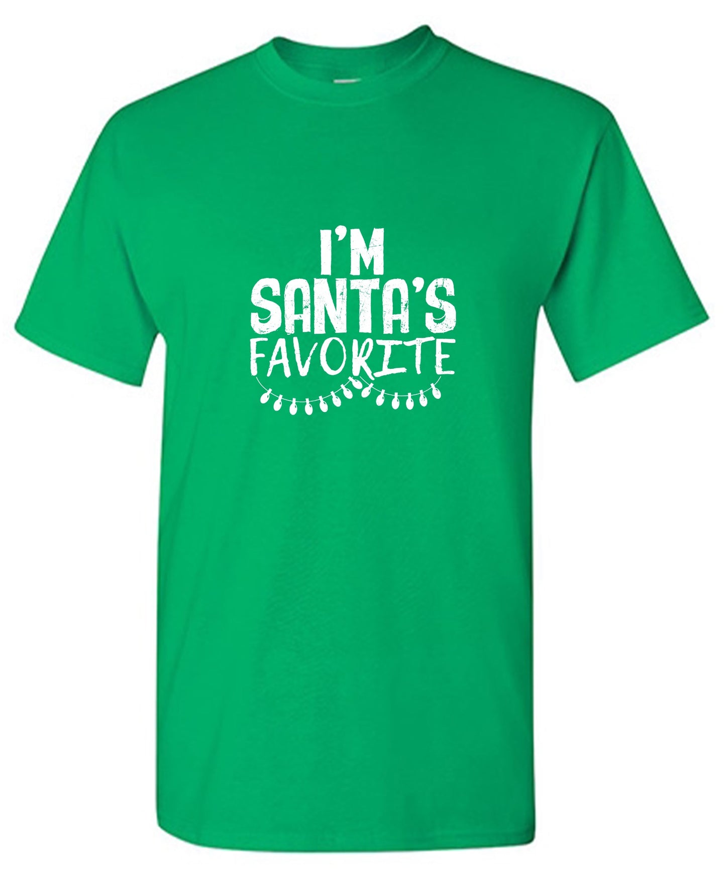 Funny T-Shirts design "I'm Santa's Favorite Tee"
